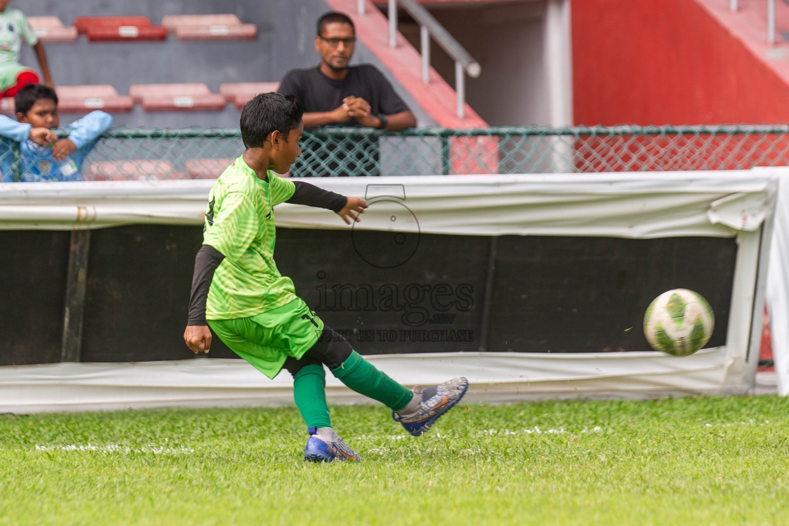 Day 2 of MILO Kids Football Fiesta was held at National Stadium in Male', Maldives on Saturday, 24th February 2024.