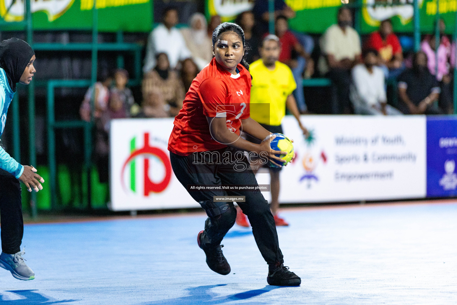 Day 1 of 7th Inter-Office/Company Handball Tournament 2023, held in Handball ground, Male', Maldives on Friday, 16th September 2023 Photos: Nausham Waheed/ Images.mv