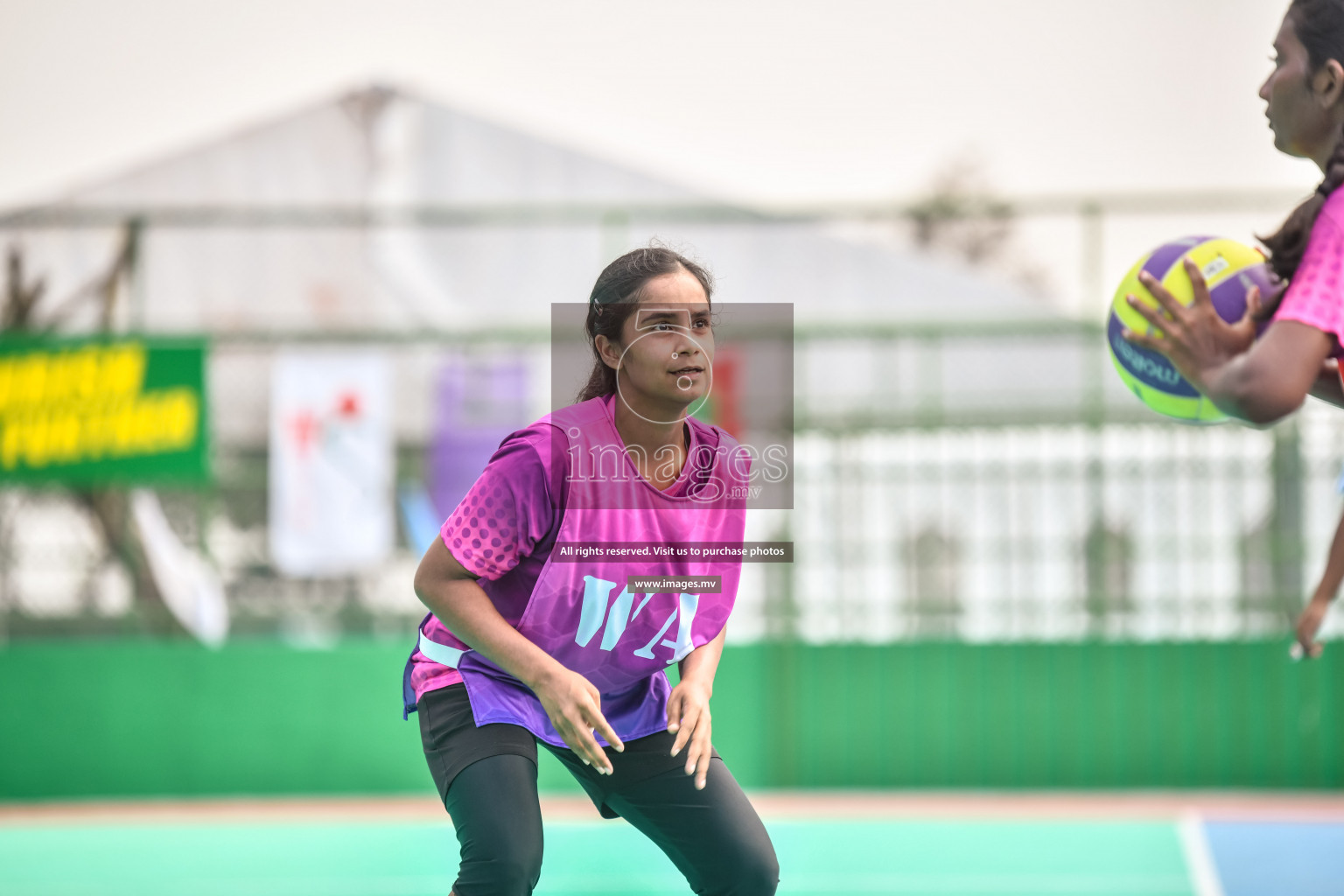 Day 10 of Junior Netball Championship 2022 held in Male', Maldives. Photos by Nausham Waheed