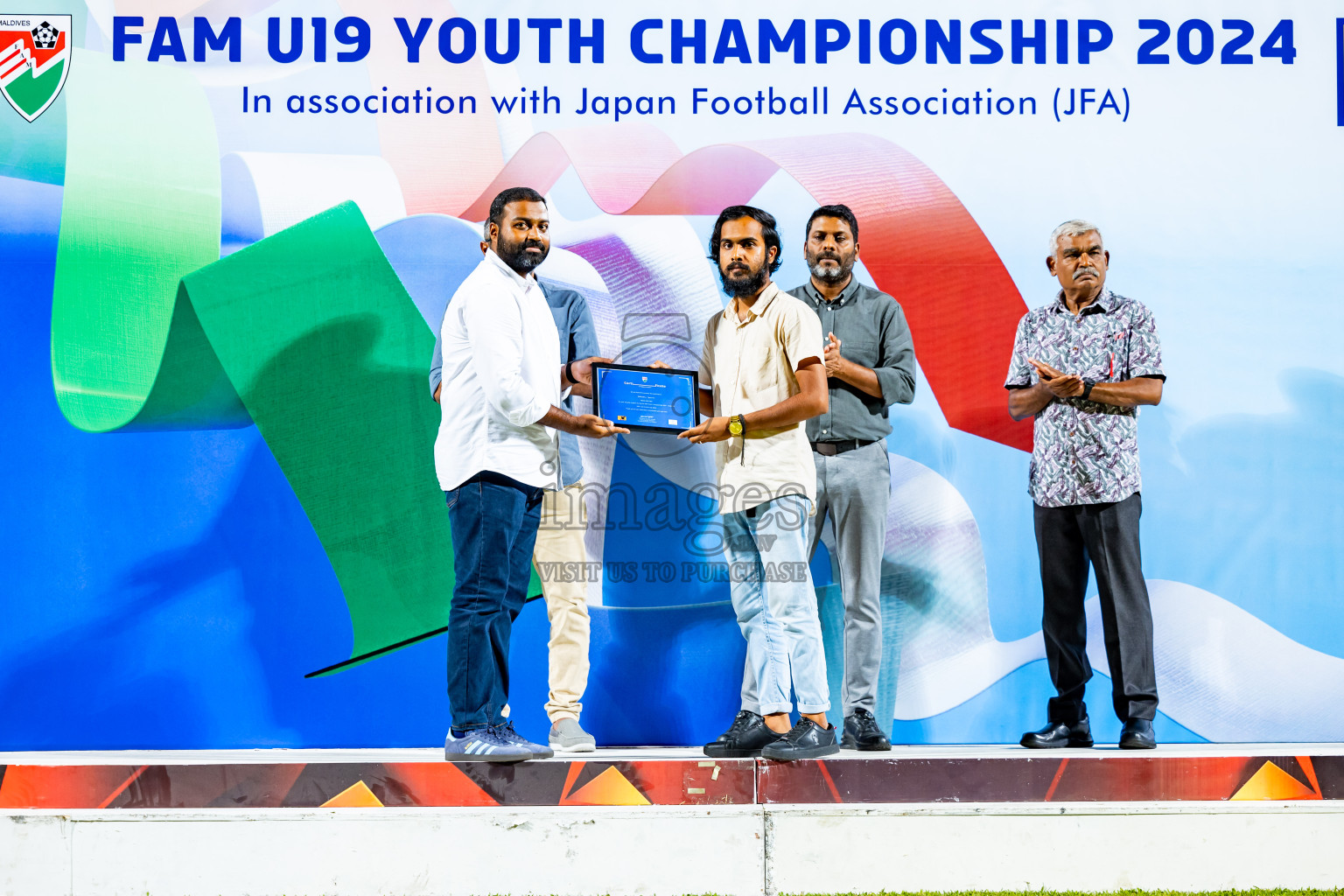 Super United Sports vs TC Sports Club in the Final of Under 19 Youth Championship 2024 was held at National Stadium in Male', Maldives on Monday, 1st July 2024. Photos: Nausham Waheed / images.mv