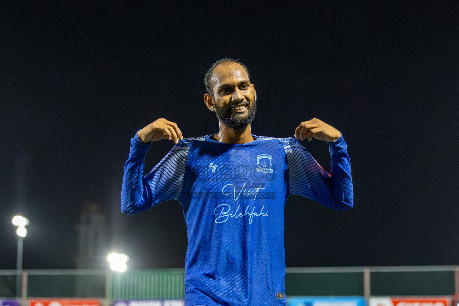 Sh Bilehfehi vs Sh Lhaimagu in Day 11 of Golden Futsal Challenge 2025 was held on Wednesday, 15th January 2025, in Hulhumale', Maldives Photos: Mohamed Mahfooz Moosa / images.mv