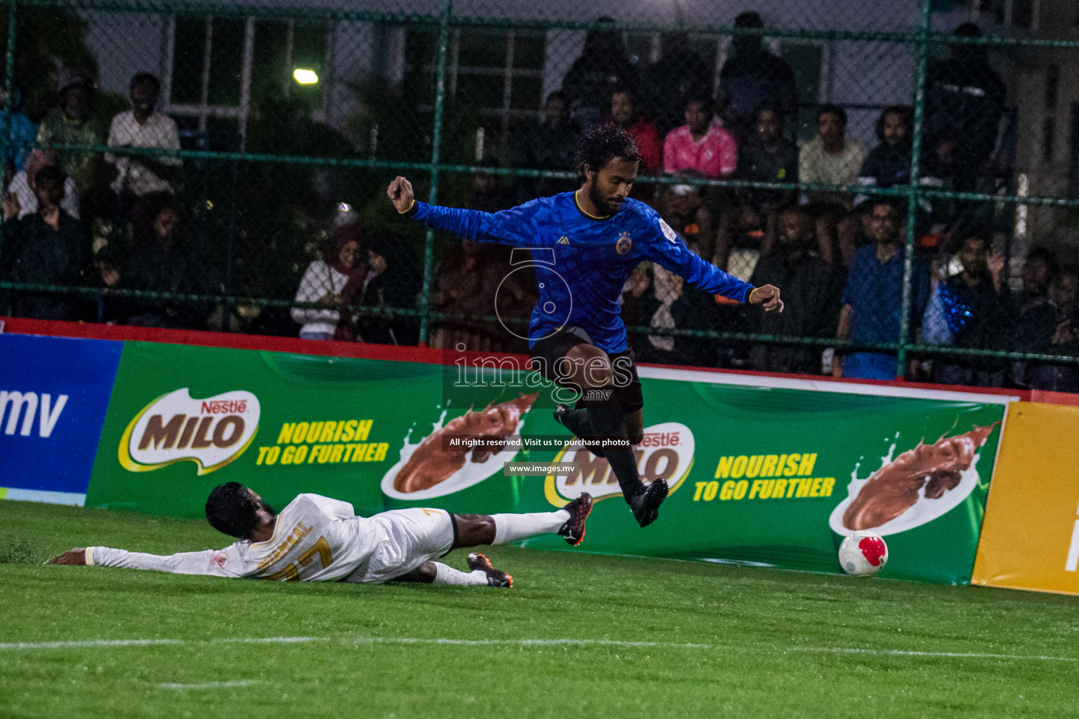 MPL vs Customs RC in Club Maldives Cup 2022 was held in Hulhumale', Maldives on Monday, 10th October 2022. Photos: Hassan Simah/ images.mv