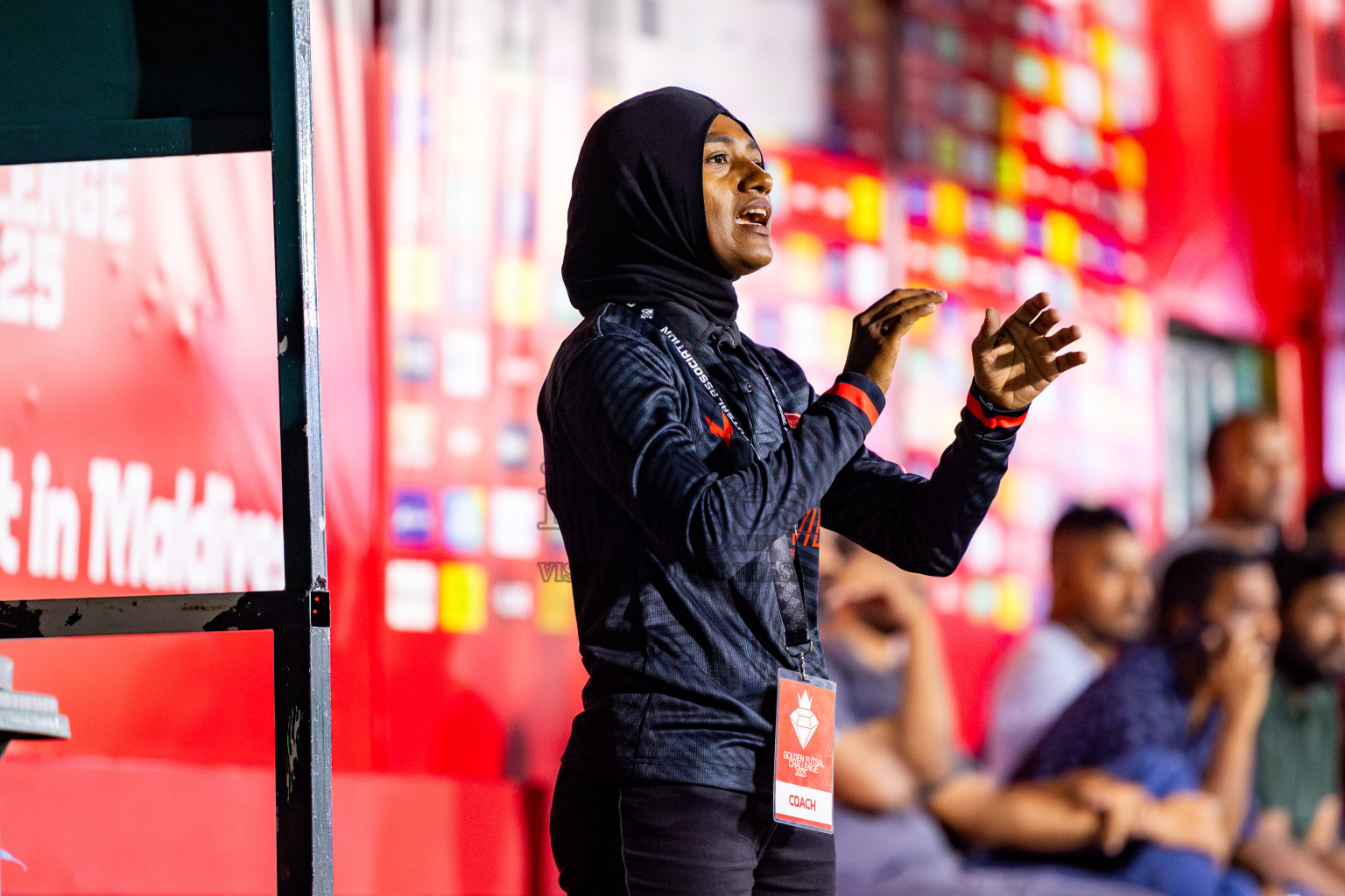 Sh Narudhoo vs Sh Goidhoo in Day 11 of Golden Futsal Challenge 2025 was held on Wednesday, 15th January 2025, in Hulhumale', Maldives Photos: Nausham Waheed / images.mv