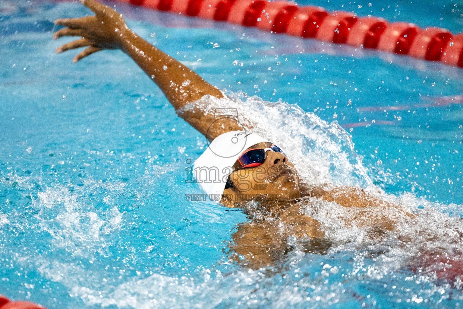 Day 7 of National Swimming Competition 2024 held in Hulhumale', Maldives on Thursday, 19th December 2024.
Photos: Ismail Thoriq / images.mv