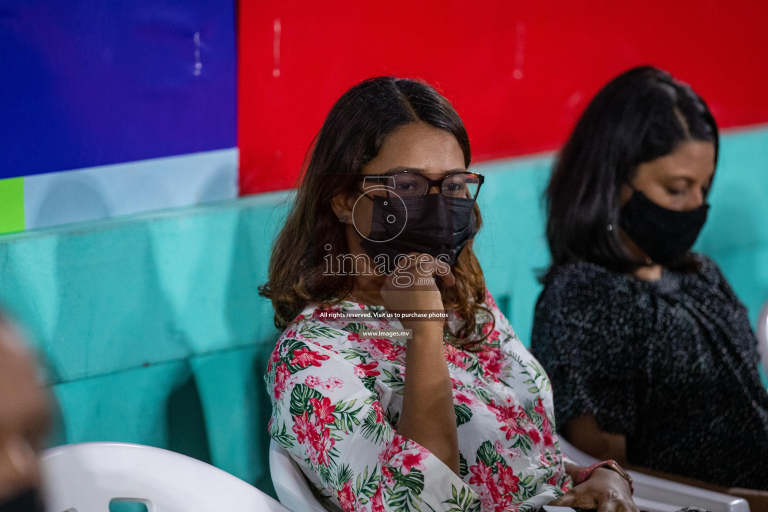 RRC Vs FSM in the Semi Finals of Club Maldives 2021 held in Hulhumale, Maldives on 19 December 2021. Photos: Ismail Thoriq / images.mv