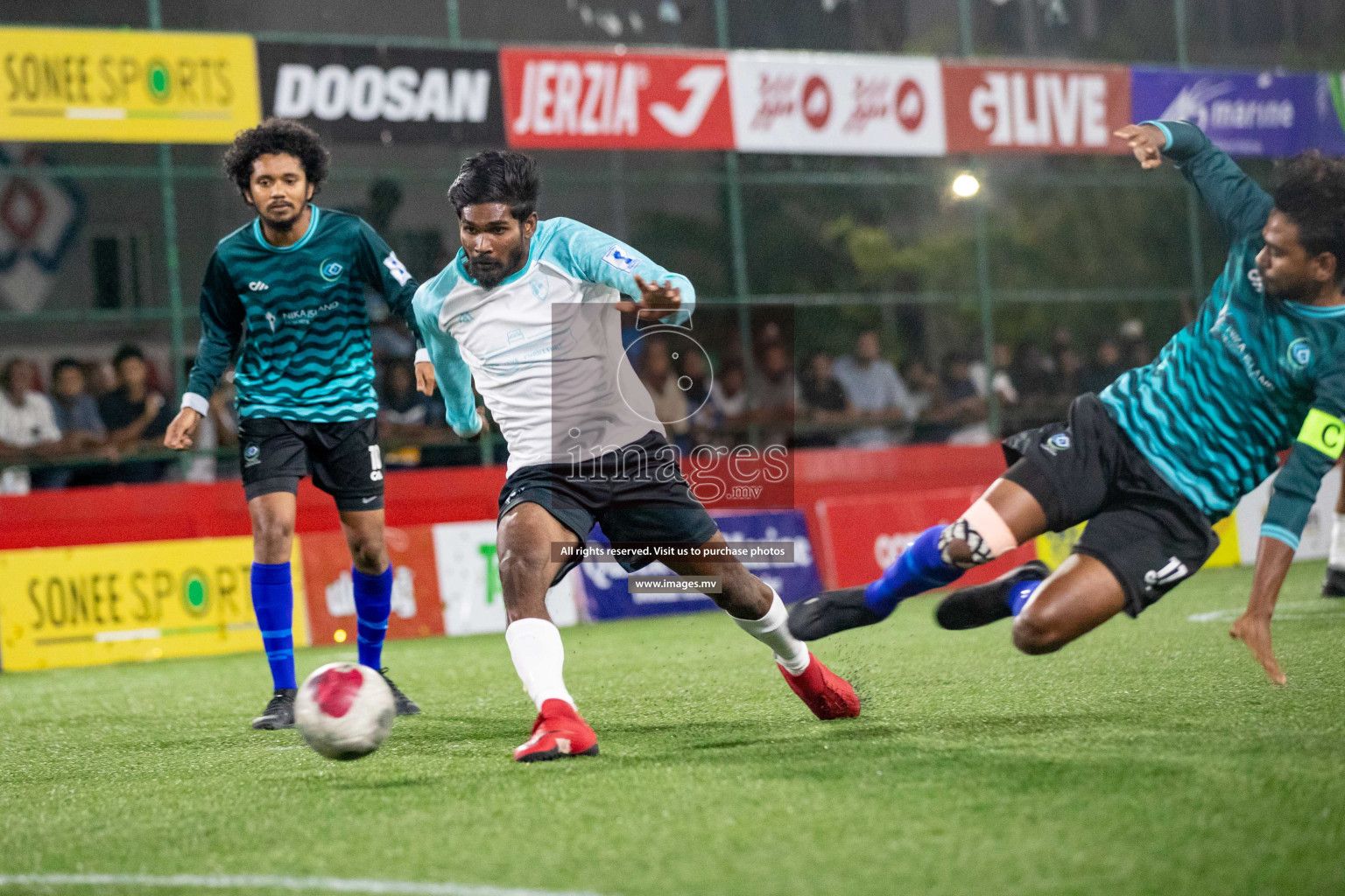 Matchday 23 of Golden Futsal Challenge 2023 on 27 February 2023 in Hulhumale, Male, Maldives