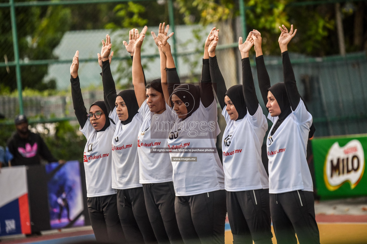 Day 3 of Milo 6th Inter Office Handball Tournament 2022 - Photos by Nausham Waheed