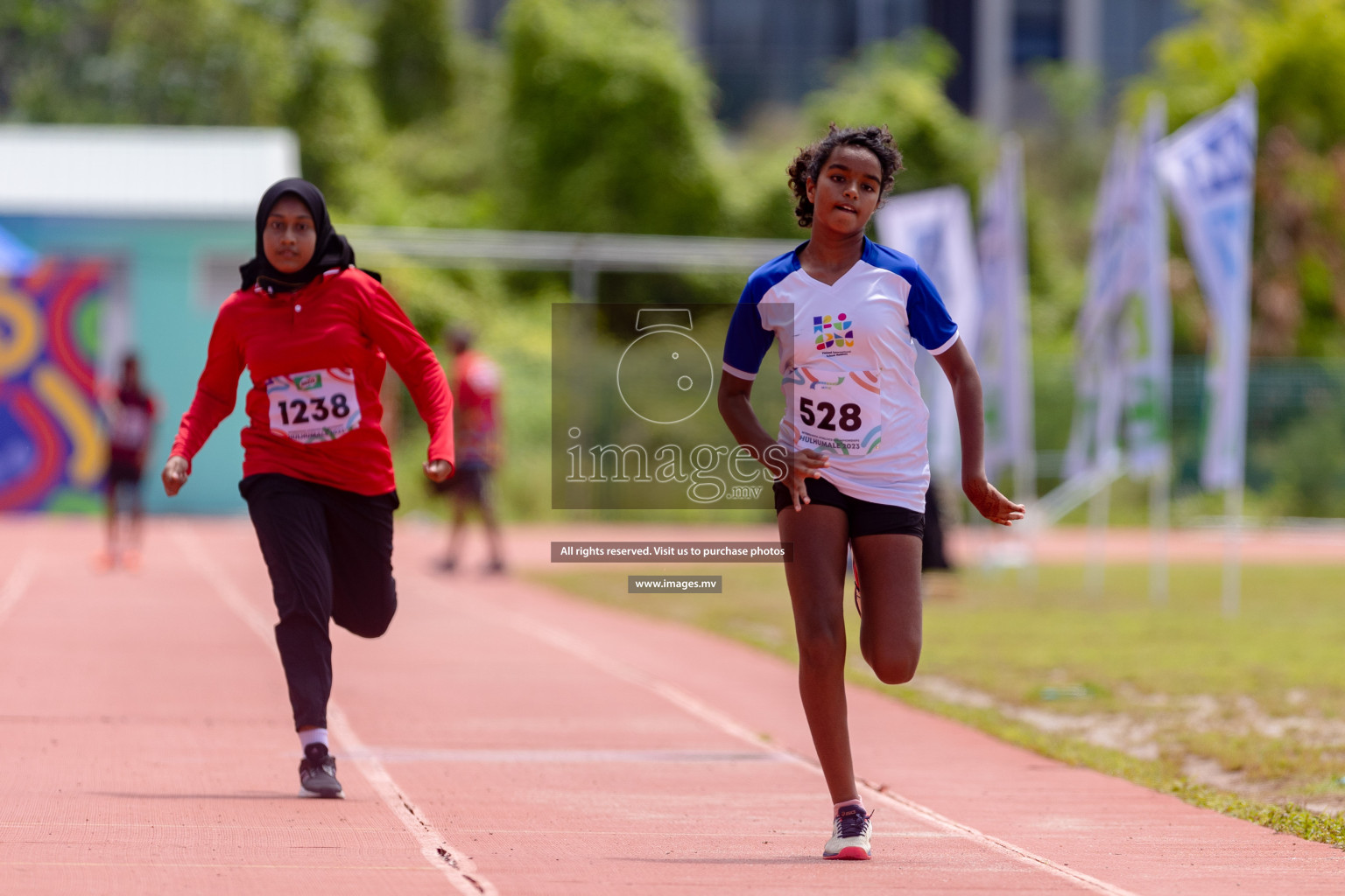 Day two of Inter School Athletics Championship 2023 was held at Hulhumale' Running Track at Hulhumale', Maldives on Sunday, 15th May 2023. Photos: Shuu/ Images.mv