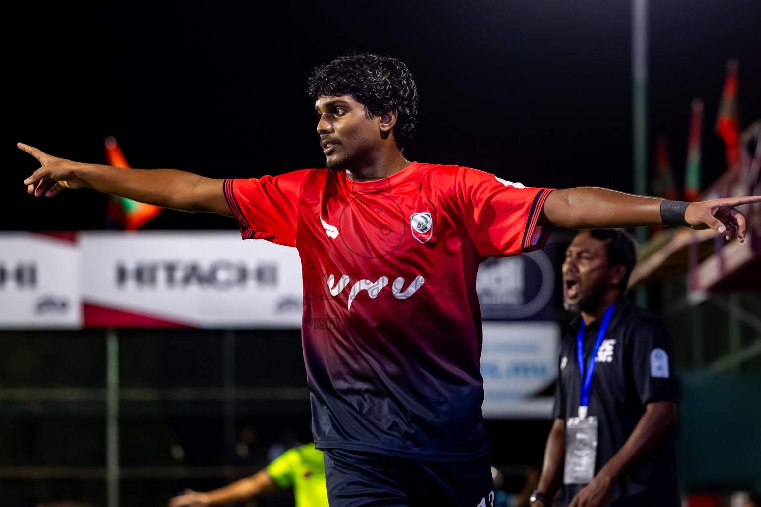 Club Binara vs FRC in Quater Finals of Club Maldives Cup Classic 2025 was held in Rehendi Futsal Ground, Hulhumale', Maldives on Saturday, 27th September 2025. Photos: Nausham Waheed / images.mv