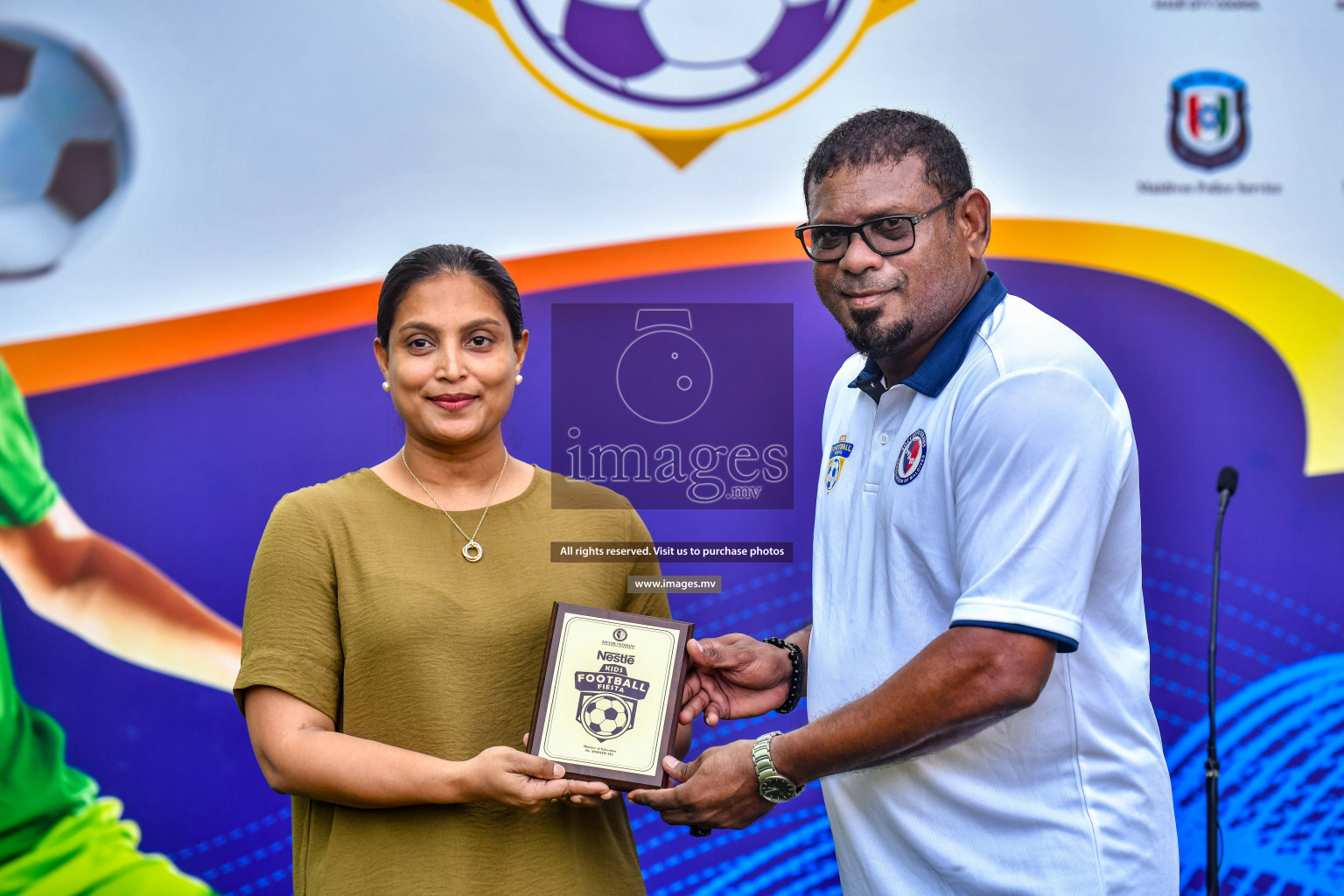 Day 1 of Milo Kids Football Fiesta 2022 was held in Male', Maldives on 19th October 2022. Photos: Nausham Waheed/ images.mv