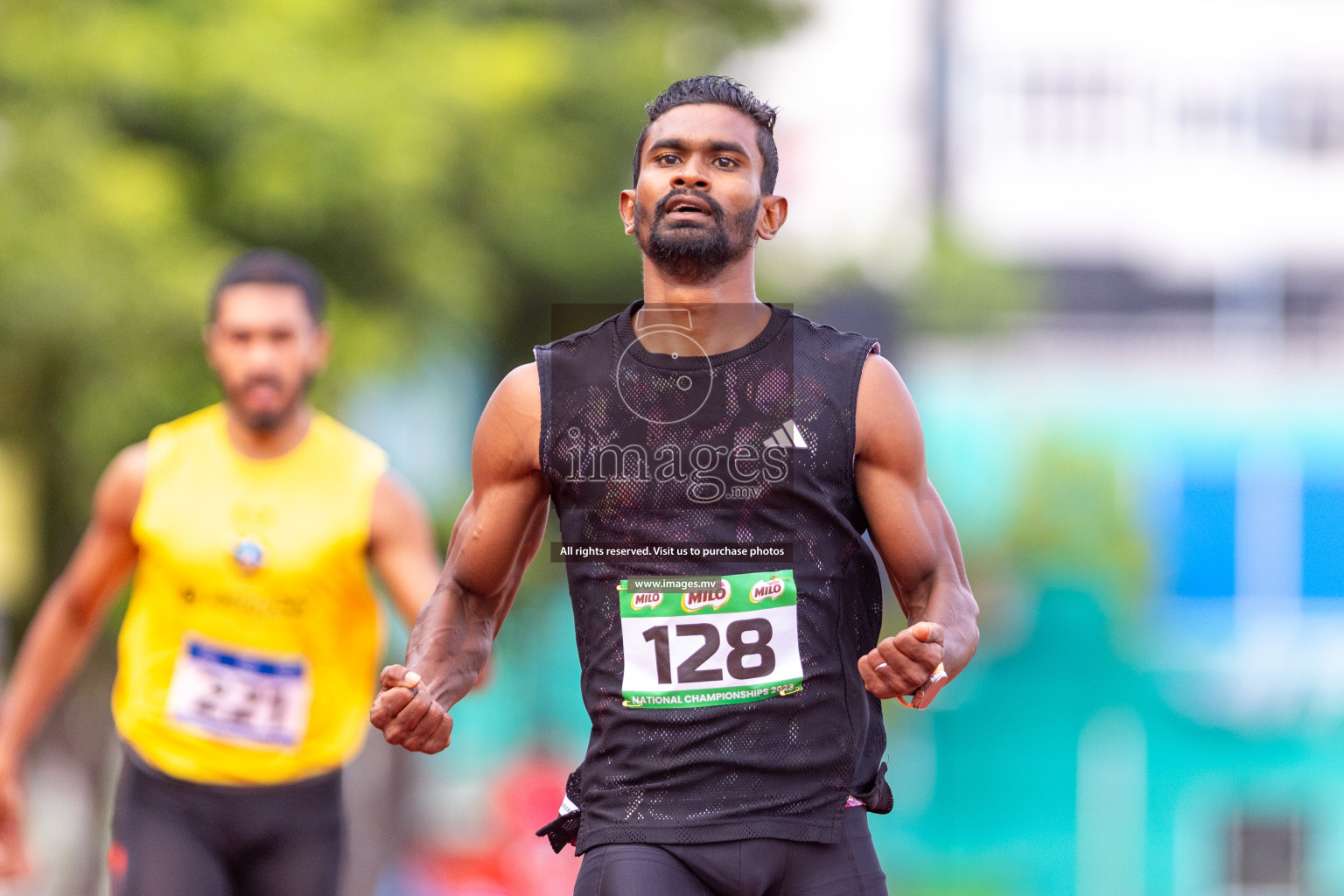 Day 2 of National Athletics Championship 2023 was held in Ekuveni Track at Male', Maldives on Friday, 24th November 2023. Photos: Nausham Waheed / images.mv