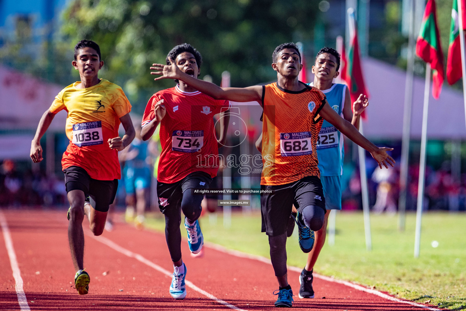 Day 5 of Inter-School Athletics Championship held in Male', Maldives on 27th May 2022. Photos by: Nausham Waheed / images.mv