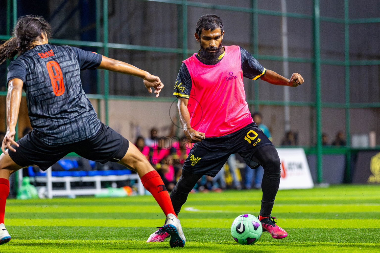 Bows vs RDL in Day 6 of BG Futsal Challenge 2024 was held on Sunday, 17th March 2024, in Male', Maldives Photos: Nausham Waheed / images.mv