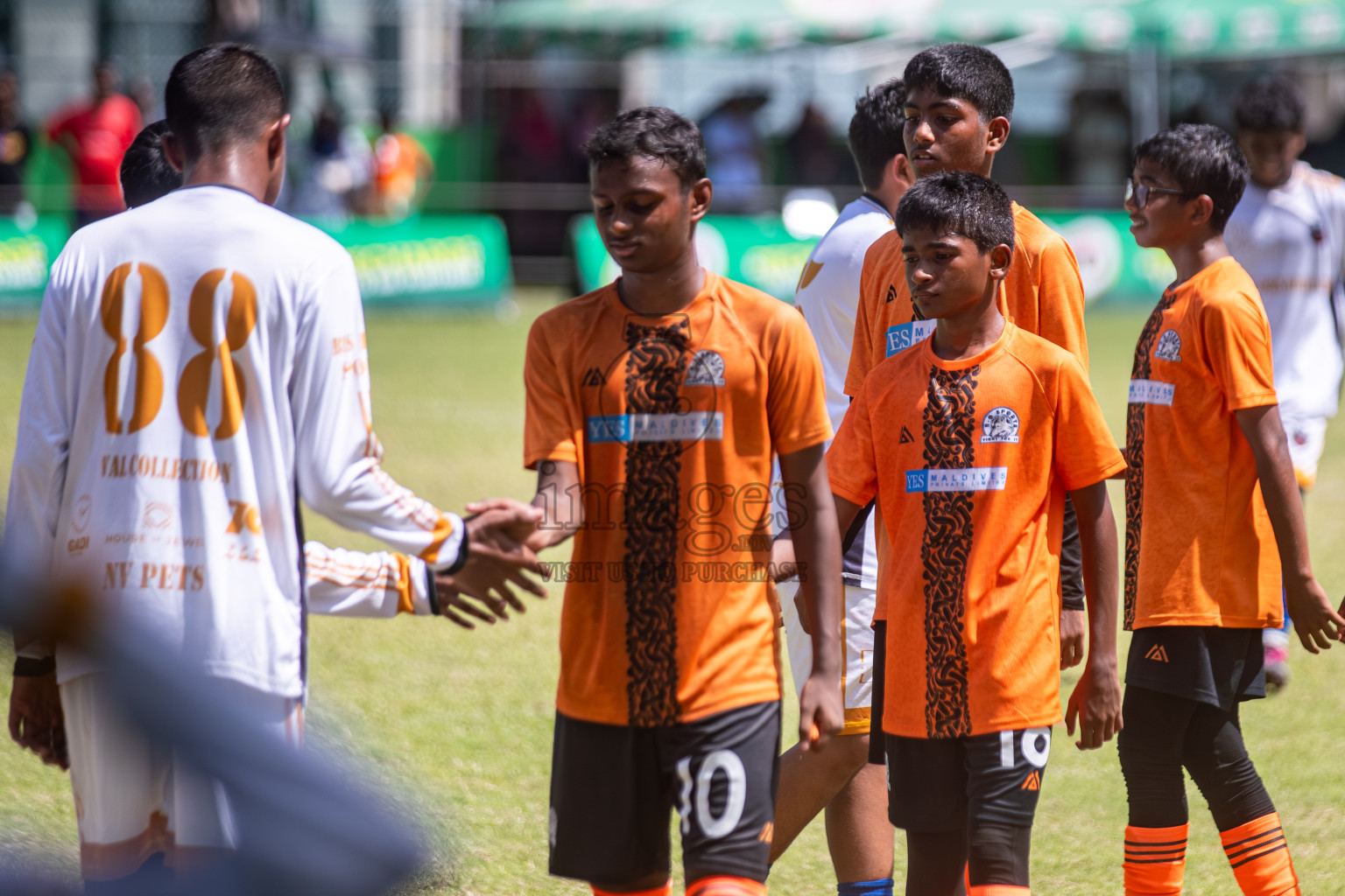 Day 3 of MILO Academy Championship 2025 (U14) was held on Saturday, 1st November 2025 at Henveiru Football Grounds, Male', Maldives . 

Photos: Hassan Simah / images.mv