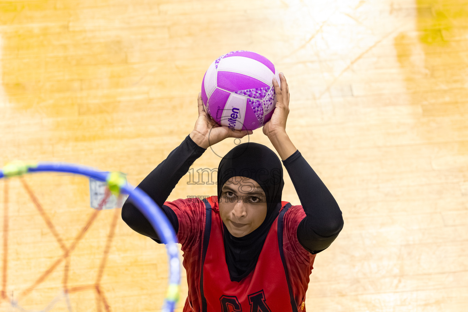 C Matrix vs KYRC in the Final of 24th Milo Netball Association Championship was held in Social Center at Male', Maldives on Thursday, 11th September 2025. Photos: Mohamed Mahfooz Moosa / images.mv