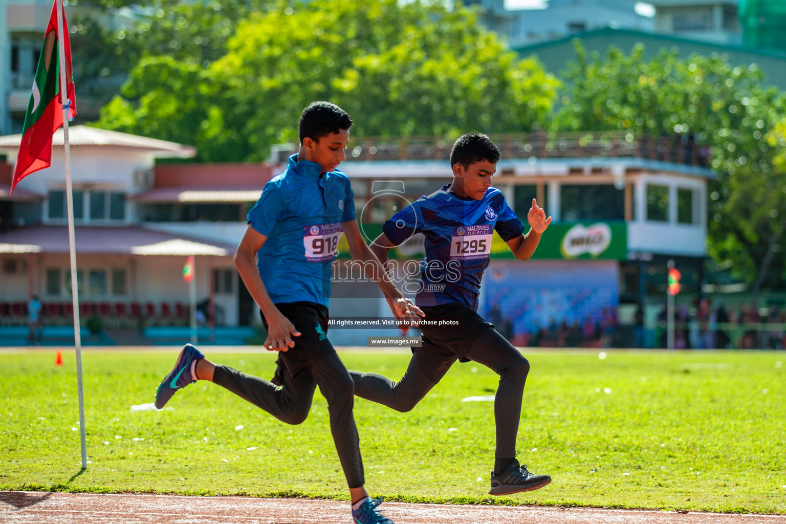 Day 1 of Inter-School Athletics Championship held in Male', Maldives on 22nd May 2022. Photos by: Maanish / images.mv