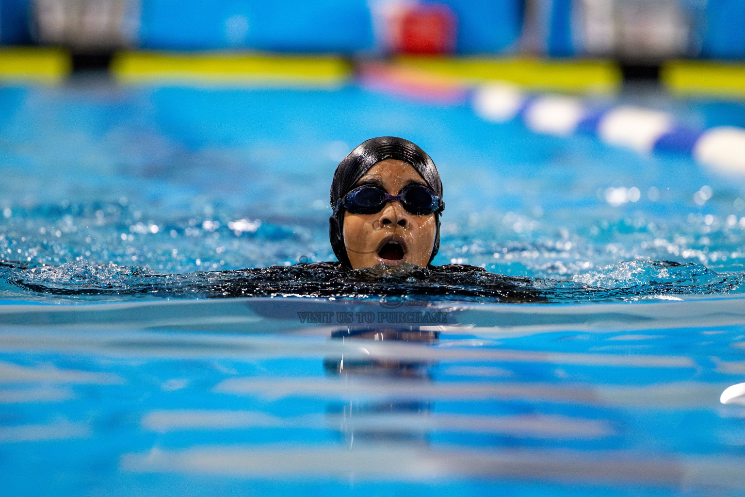 20th Inter-school Swimming Competition 2024 held in Hulhumale', Maldives on Monday, 14th October 2024. 
Photos: Hassan Simah / images.mv