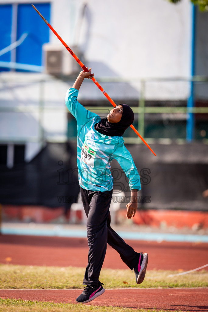Day 3 of Inter-school Athletics Championship 2025 held in Ekuveni Synthetic Track, Male', Maldives on Wednesday, 08th October 2025. Photos by: Nausham Waheed / Images.mv