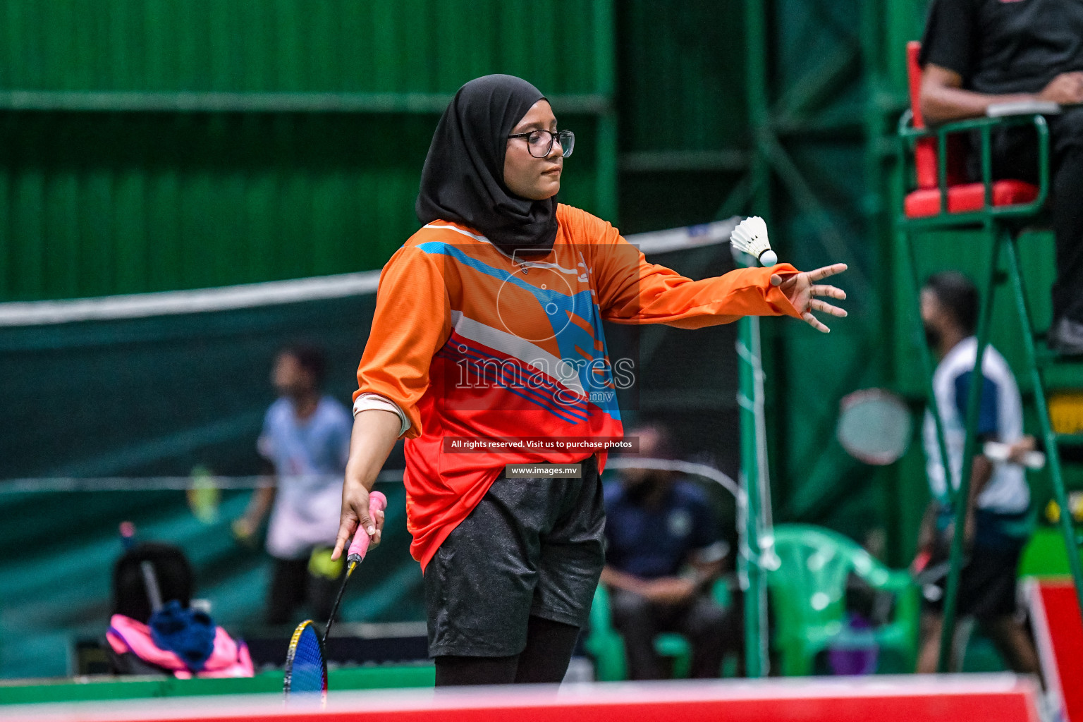 Day 3 of 6th Office Company Badmintion Championship held in Male', Maldives Photos: Nausham Waheed / Images.mv