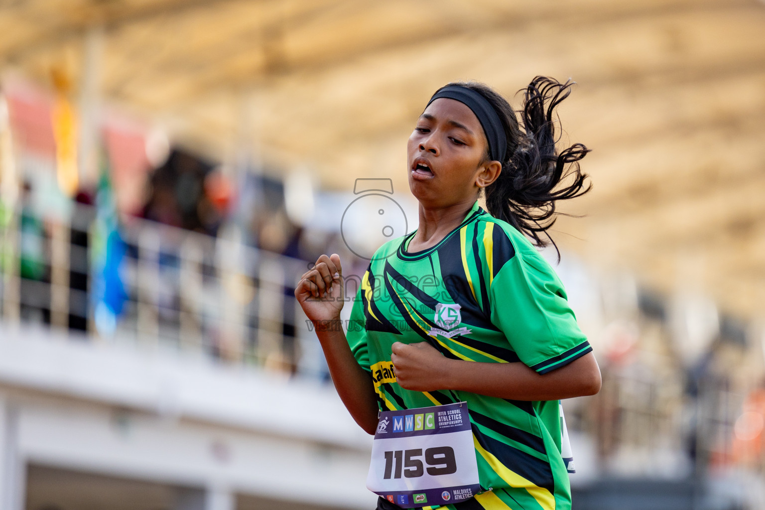 Day 1 of MWSC Interschool Athletics Championships 2024 held in Hulhumale Running Track, Hulhumale, Maldives on Saturday, 9th November 2024. 
Photos by: Ismail Thoriq, Hassan Simah / Images.mv