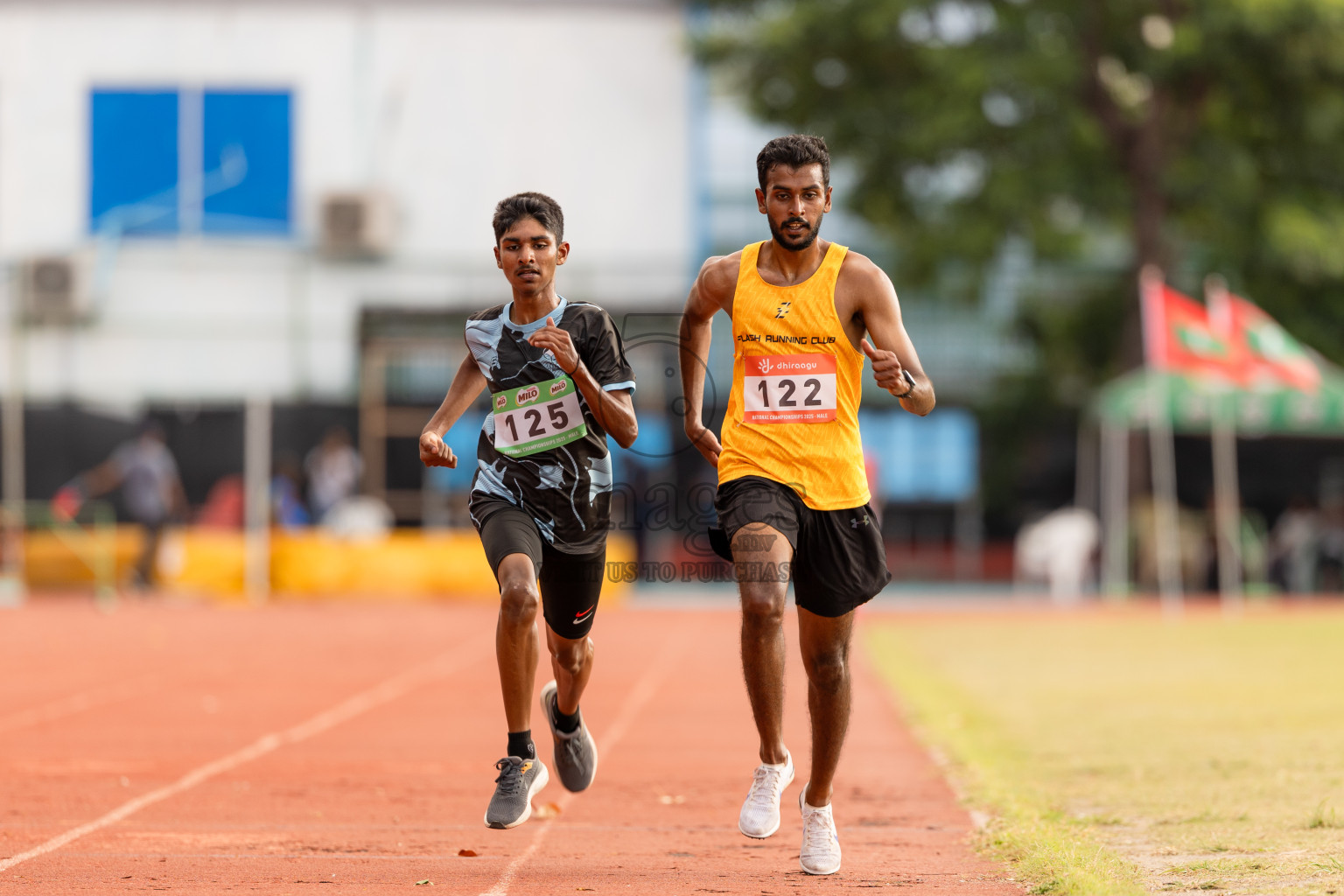 Day 1 of National Athletics Championship 2025 was held at Ekuveni Running Ground in Male', Maldives on Thursday, 14th August 2025. Photos: Hasni / images.mv