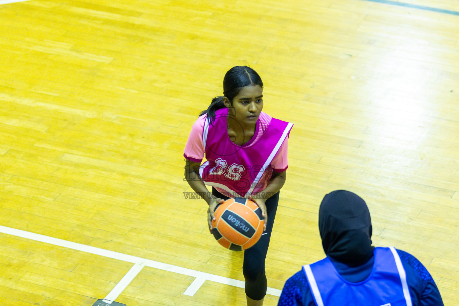 Day 4 of 21st National Netball Tournament was held in Social Canter at Male', Maldives on Saturday, 11th May 2024. Photos: Mohamed Mahfooz Moosa / images.mv