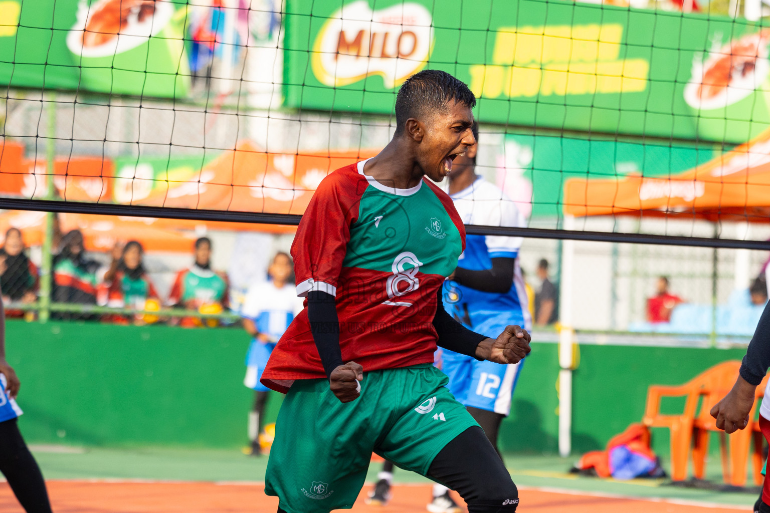 Day 10 of Interschool Volleyball Tournament 2024 was held in Ekuveni Volleyball Court at Male', Maldives on Sunday, 1st December 2024.
Photos: Ismail Thoriq / images.mv