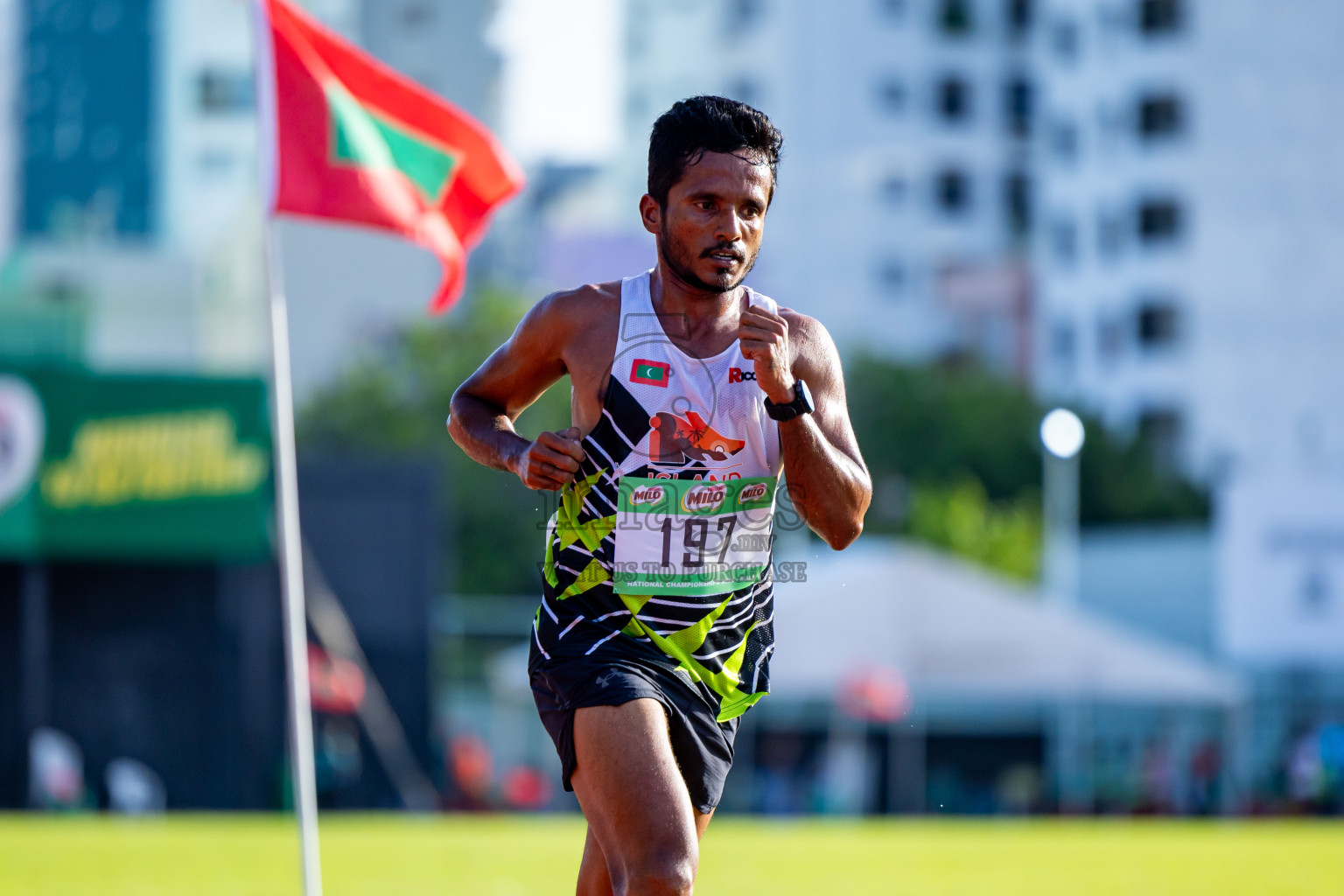 Day 1 of 33rd National Athletics Championship was held in Ekuveni Track at Male', Maldives on Thursday, 5th September 2024. Photos: Nausham Waheed / images.mv