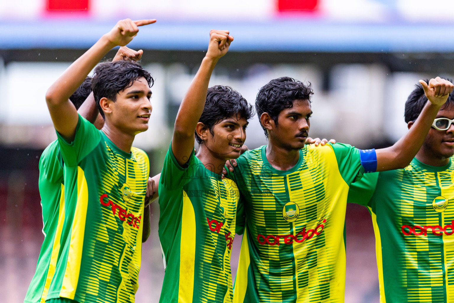 Maziya SRC vs United Victory in Day 6 of Under 19 Youth Championship 2024 was held at National Stadium in Male', Maldives on Tuesday, 24th June 2024. Photos: Nausham Waheed / images.mv