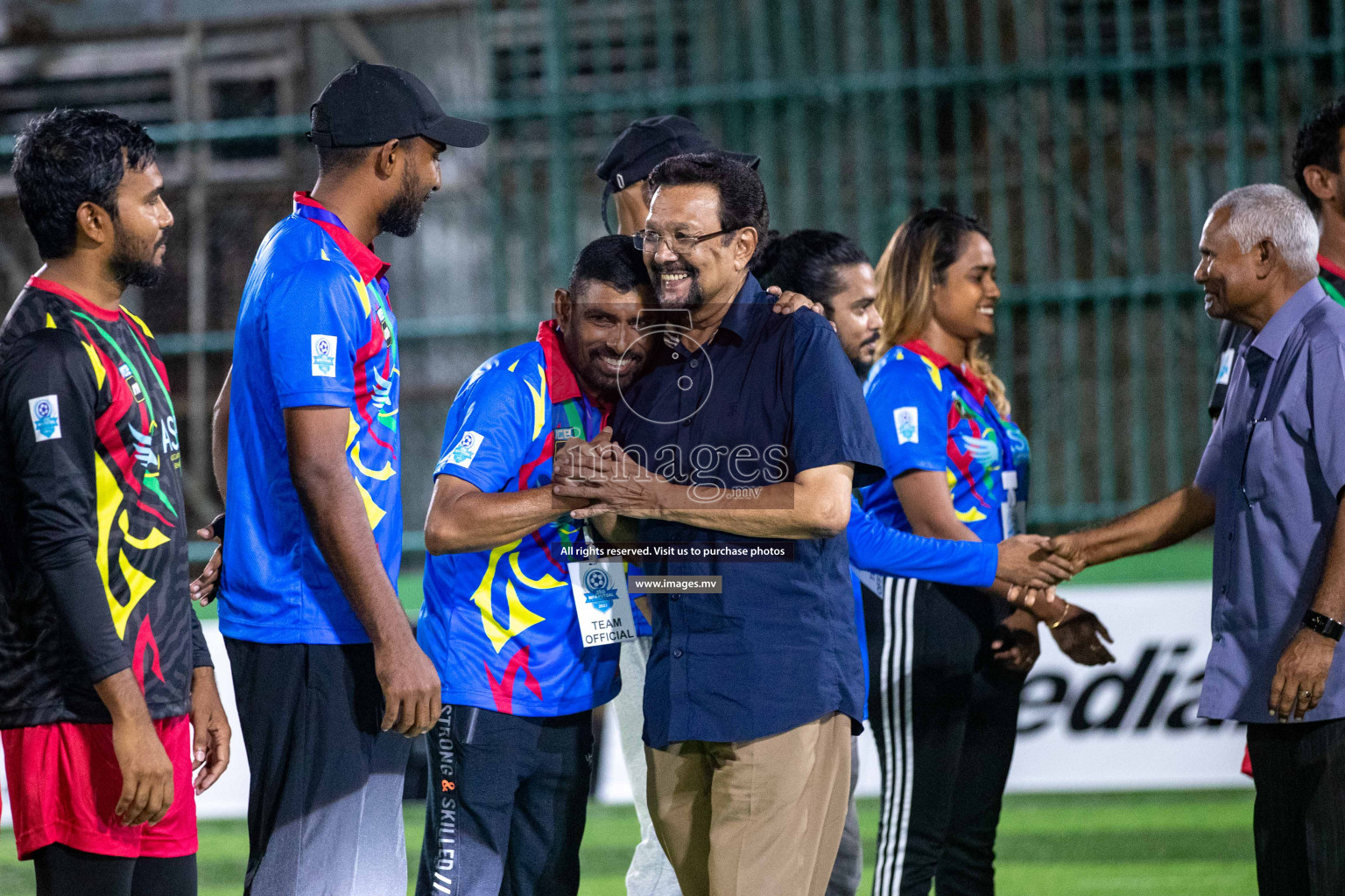 Final of MFA Futsal Tournament 2023 on 10th April 2023 held in Hulhumale'. Photos: Nausham waheed /images.mv