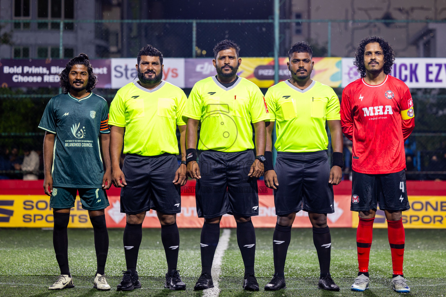 Sh Milandhoo VS Sh Maroshi in Day 6 of Golden Futsal Challenge 2025 on Friday, 6th January 2025, in Hulhumale', Maldives Photos: Nausham Waheed / images.mv