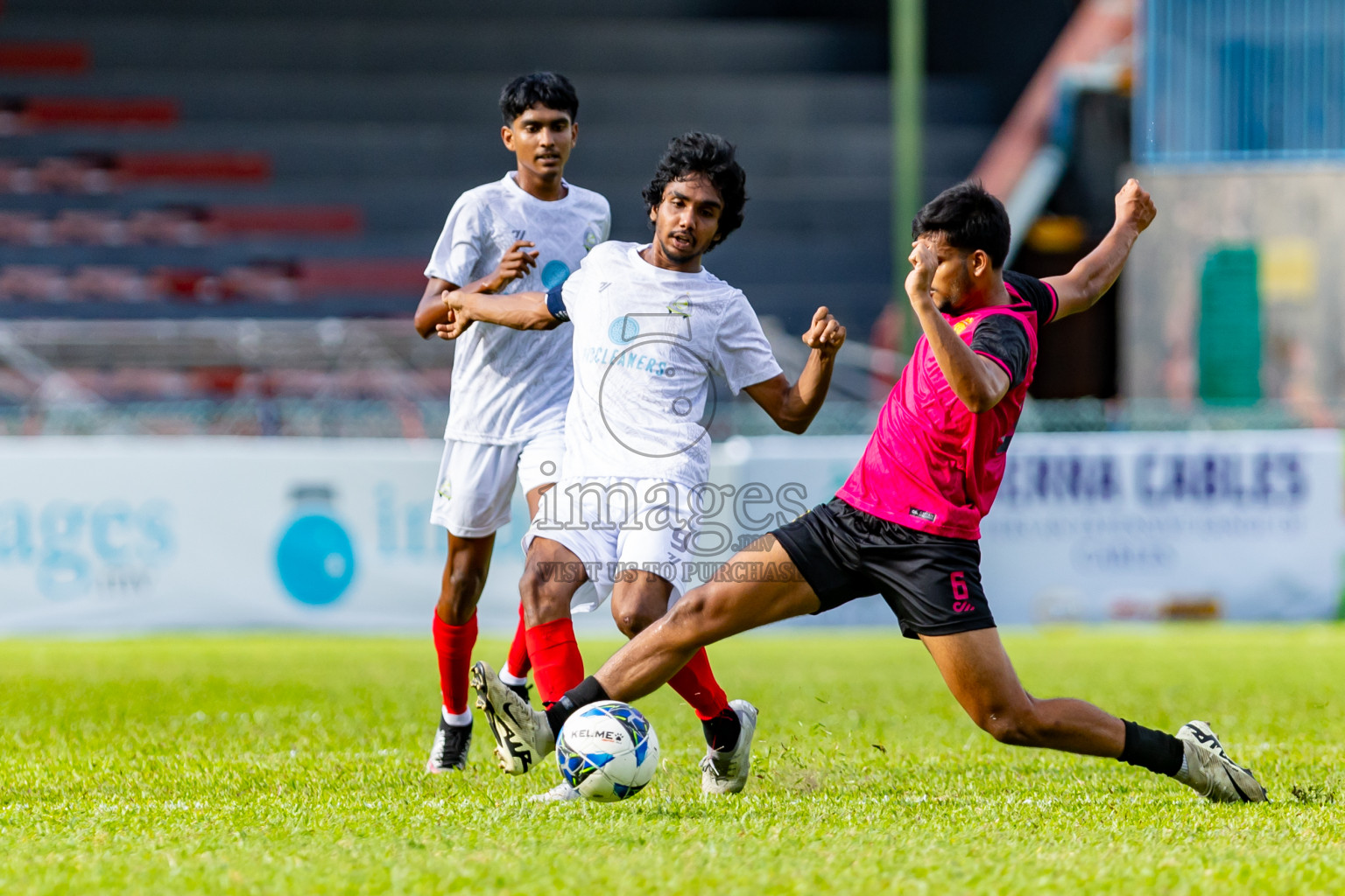 United Victory vs Club Green Street in Day 4 of Under 19 Youth Championship 2024 was held at National Stadium in Male', Maldives on Thursday, 13th June 2024. Photos: Nausham Waheed / images.mv