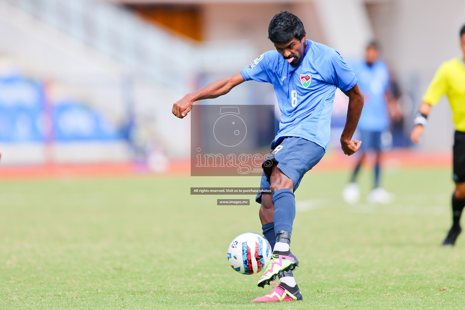 Lebanon vs Maldives in SAFF Championship 2023 held in Sree Kanteerava Stadium, Bengaluru, India, on Tuesday, 28th June 2023. Photos: Nausham Waheed, Hassan Simah / images.mv