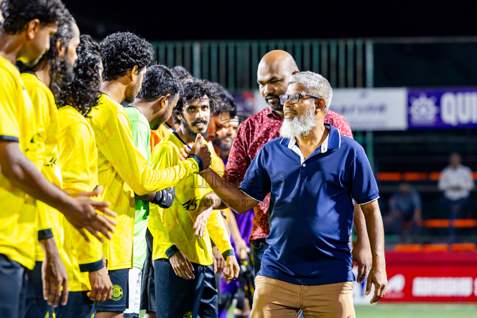 S Feydhoo vs Gdh Gadhdhoo in Zone round Day 28 of Golden Futsal Challenge 2025 was held on Saturday , 1st February 2025, in Hulhumale', Maldives. Photos: Nausham Waheed / images.mv