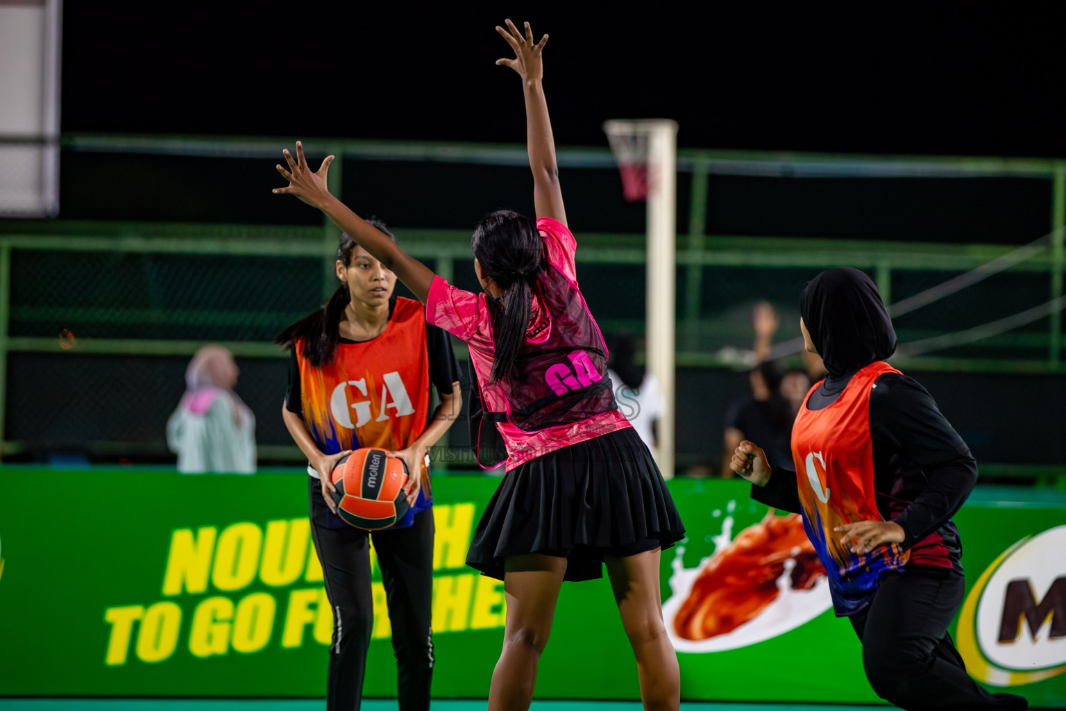 Day 6 of MILO 3x3 Netball Challenge 2024 was held in Ekuveni Netball Court at Male', Maldives on Tuesday, 19th March 2024.
Photos: Hassan Simah / images.mv