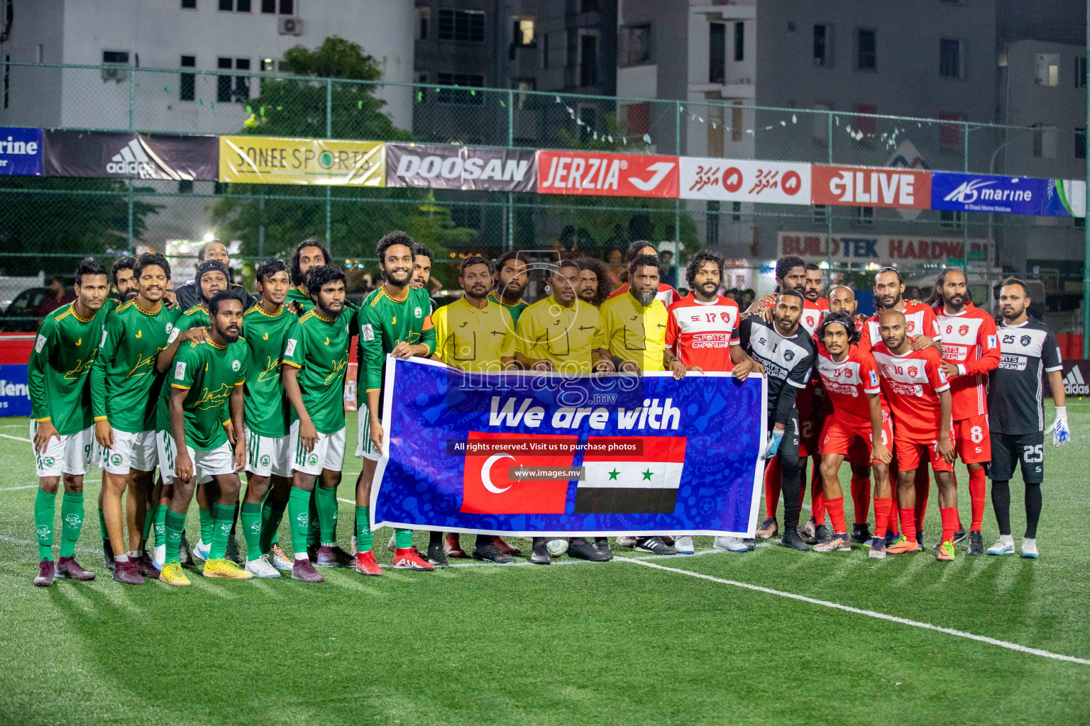 Matchday 23 of Golden Futsal Challenge 2023 on 27 February 2023 in Hulhumale, Male, Maldives