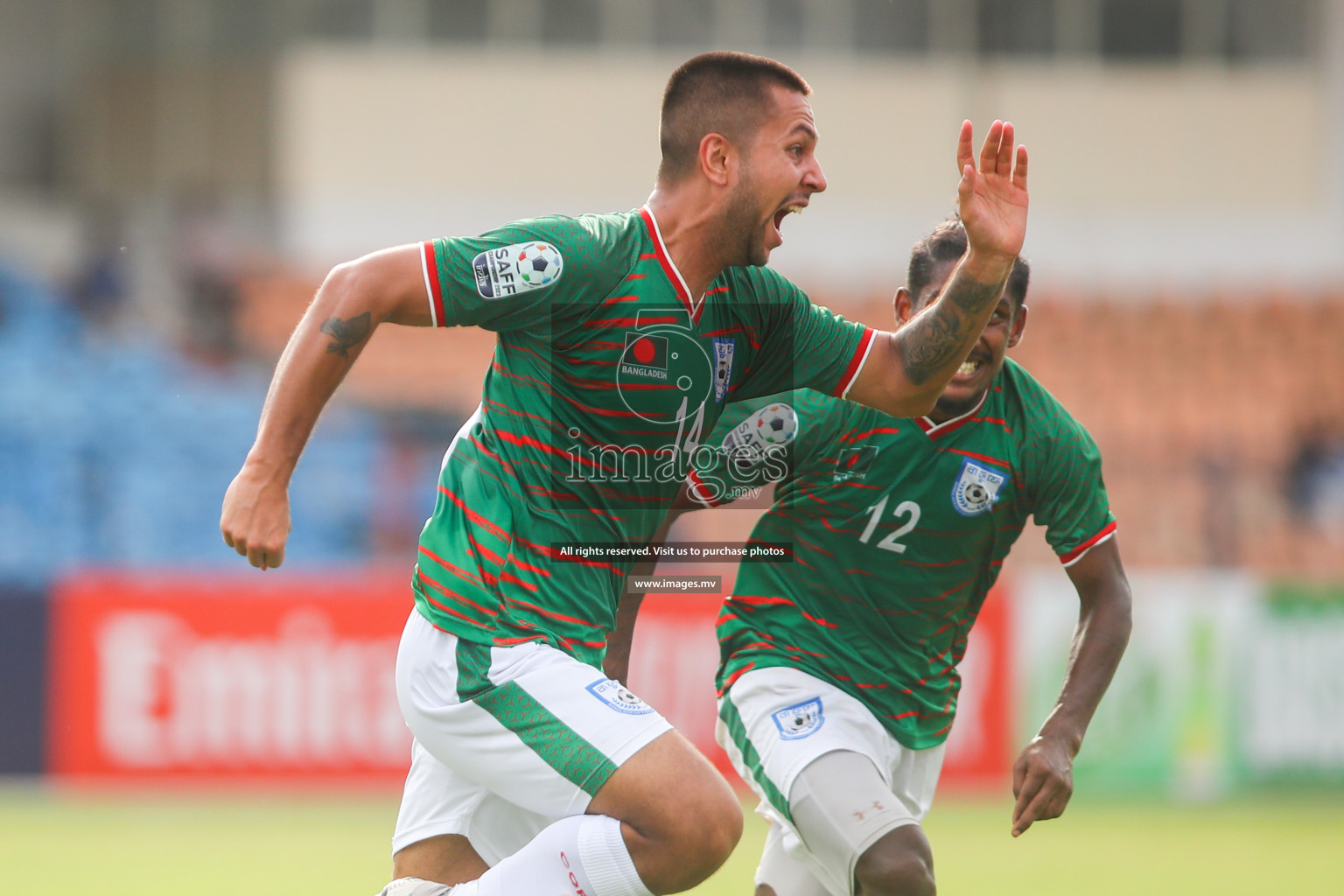 Bangladesh vs Maldives in SAFF Championship 2023 held in Sree Kanteerava Stadium, Bengaluru, India, on Saturday, 25th June 2023. Photos: Nausham Waheed, Hassan Simah / images.mv