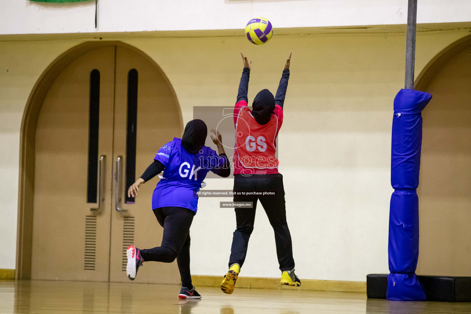 Milo National Netball Tournament 30th November 2021 at Social Center Indoor Court, Male, Maldives. Photos: Shuu & Nausham/ Images Mv