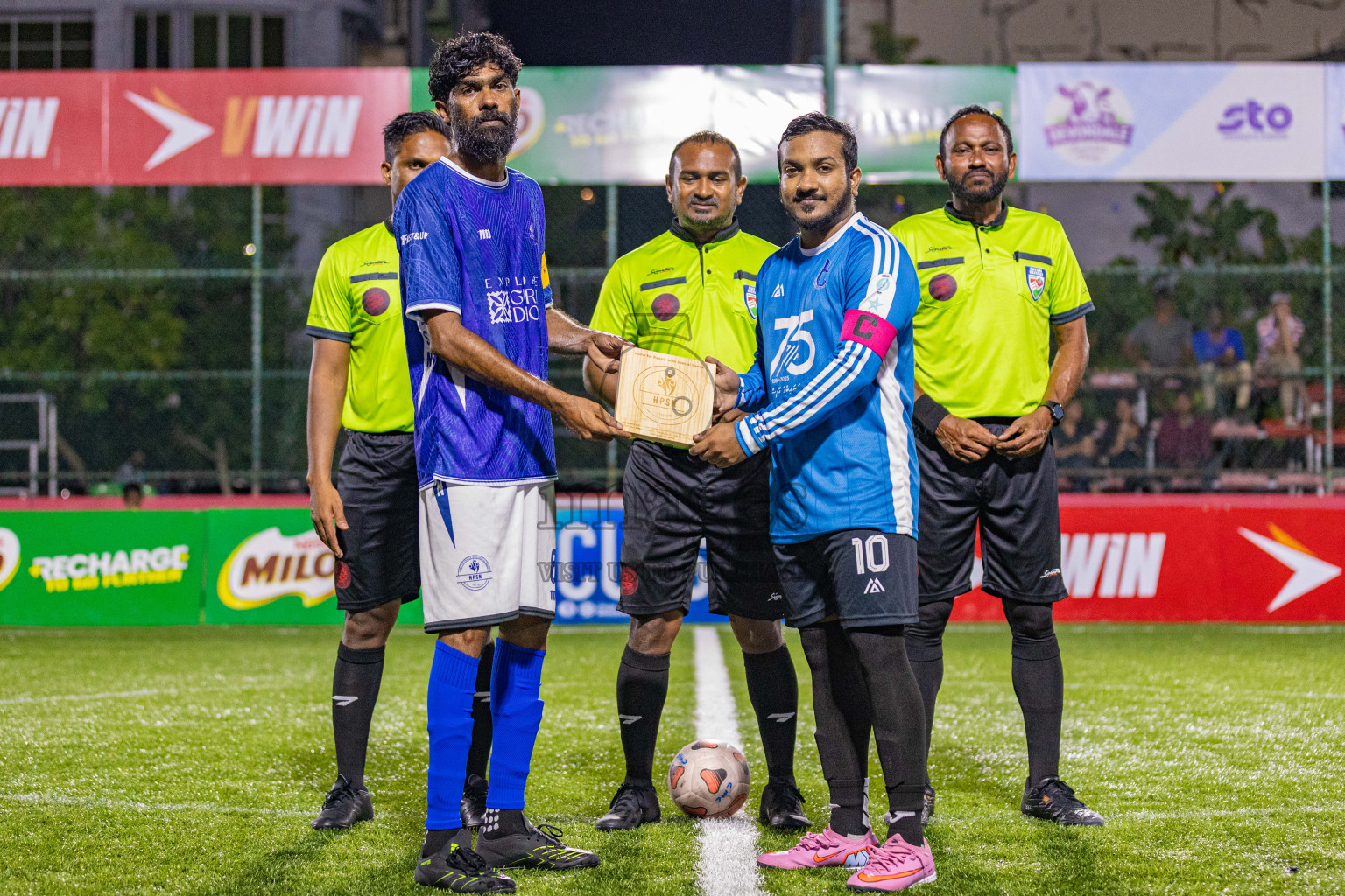 Team HPSN vs Club Bandaara in Club Maldives Cup Claasic 2025 was held in Rehendi Futsal Ground, Hulhumale', Maldives on Sunday, 21st September 2025. Photos: Areef Adam / images.mv