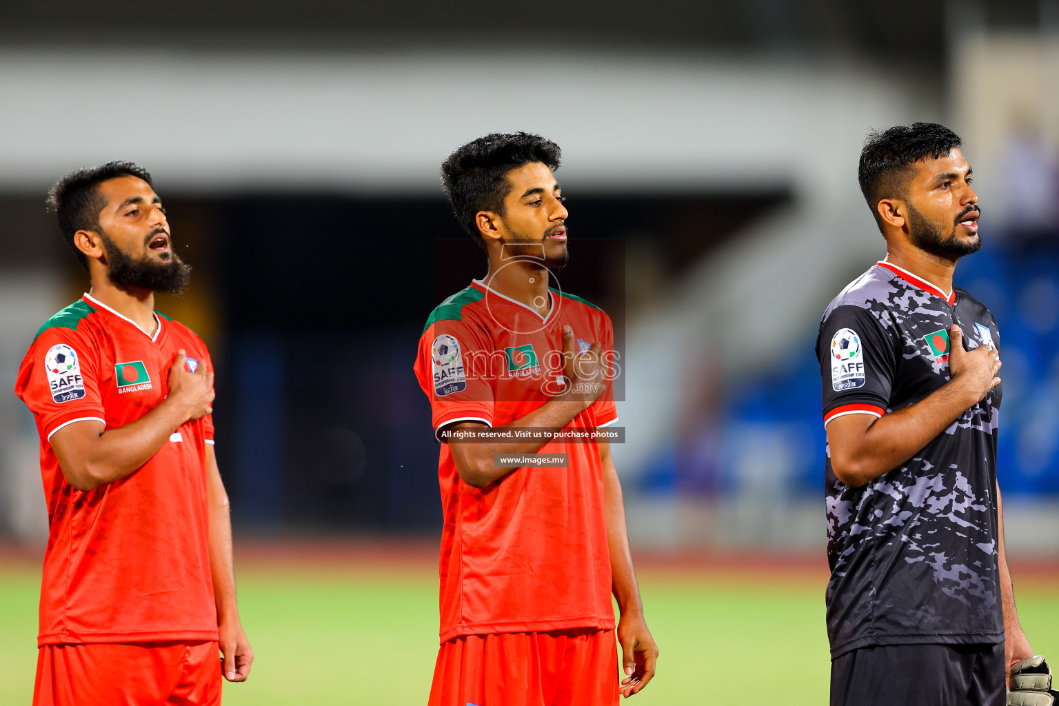 Bhutan vs Bangladesh in SAFF Championship 2023 held in Sree Kanteerava Stadium, Bengaluru, India, on Wednesday, 28th June 2023. Photos: Nausham Waheed, Hassan Simah / images.mv