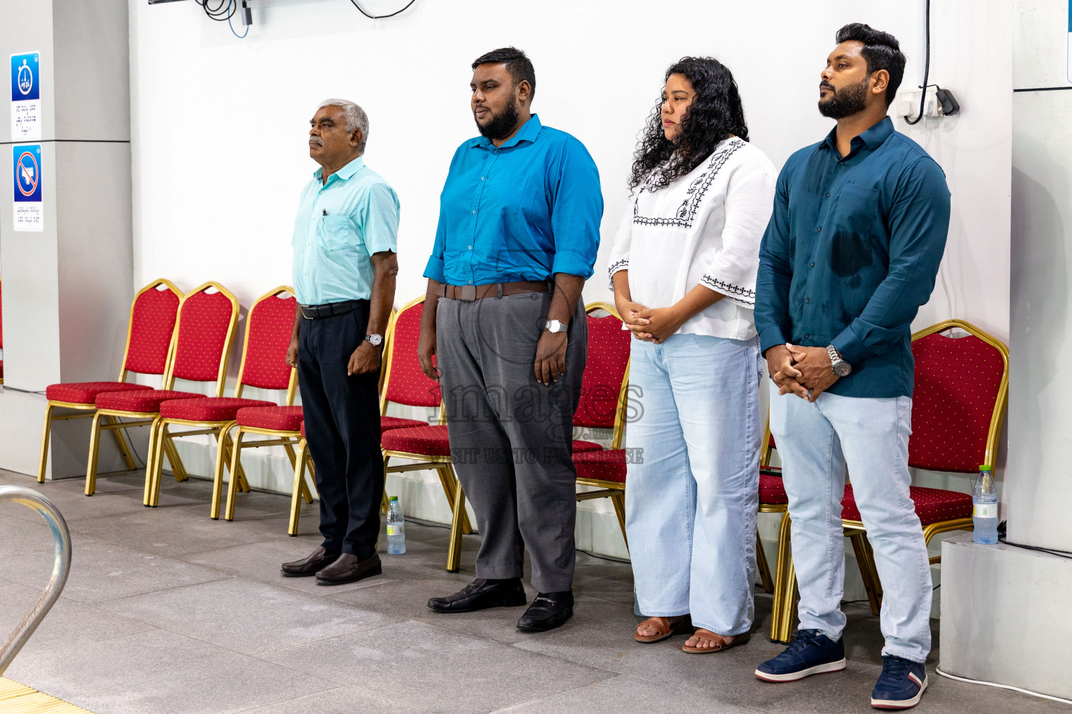 Closing Ceremony of BML 21st Interschool Swimming Competition 2025 .was held in Hulhumale' Swimming Pool, Hulhumale', Maldives on Saturday, 18th October 2025. 
Photos: Hassan Simah / images.mv