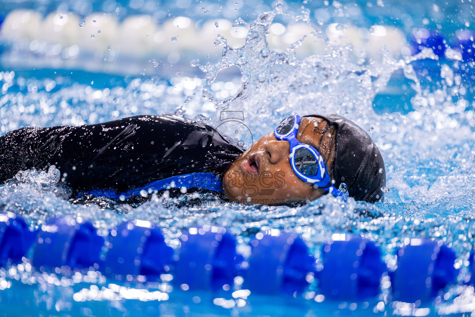 Day 2 of BML 21st Interschool Swimming Competition 2025 was held in Hulhumale' Swimming Pool, Hulhumale', Maldives on Sunday, 12th October 2025. Photos: Ismail Thoriq / images.mv
