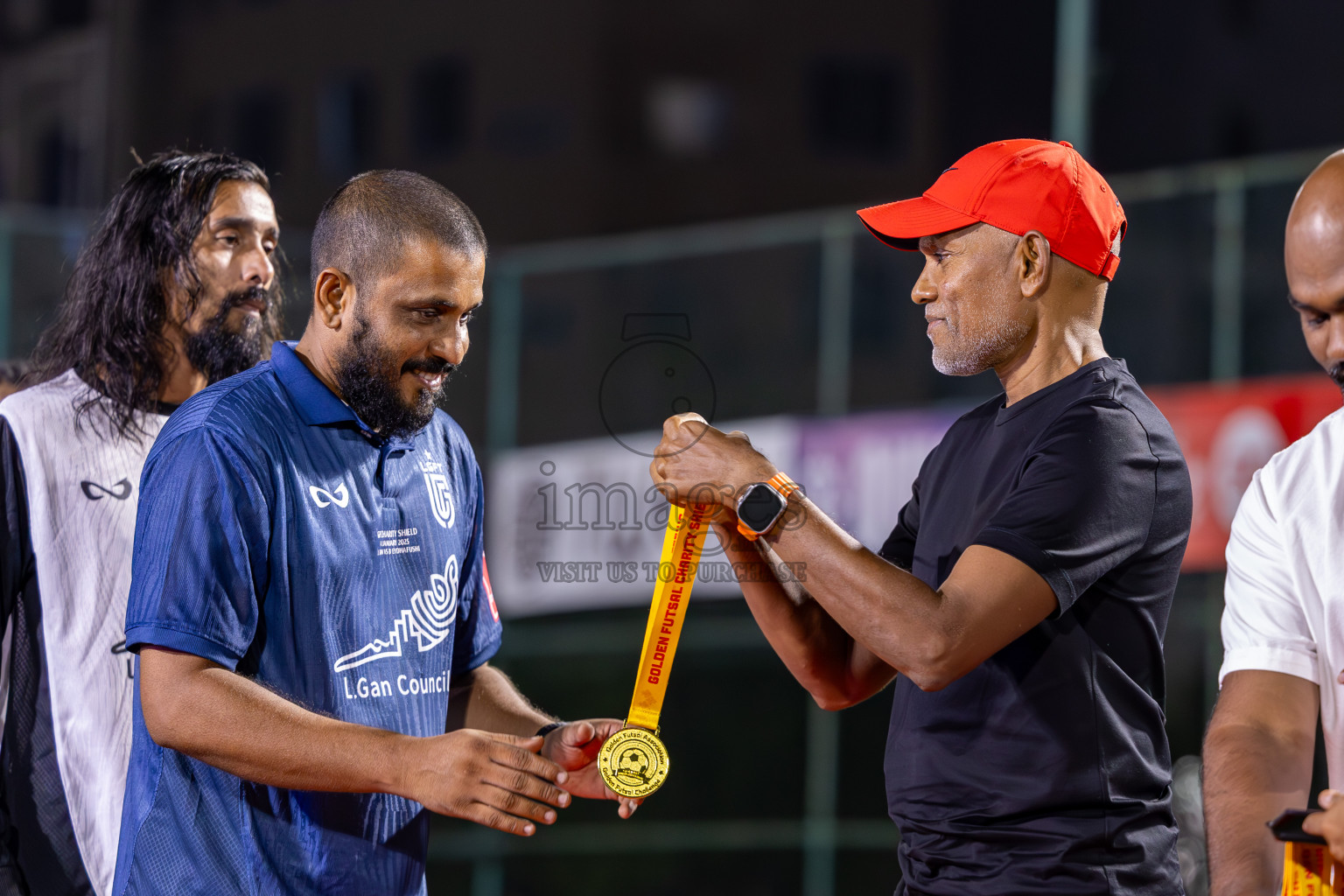 Opening of Golden Futsal Challenge 2025 with Charity Shield Match between L.Gan vs B.Eydhafushi was held on Saturday, 4th January 2025, in Hulhumale', Maldives Photos: Ismail Thoriq / images.mv