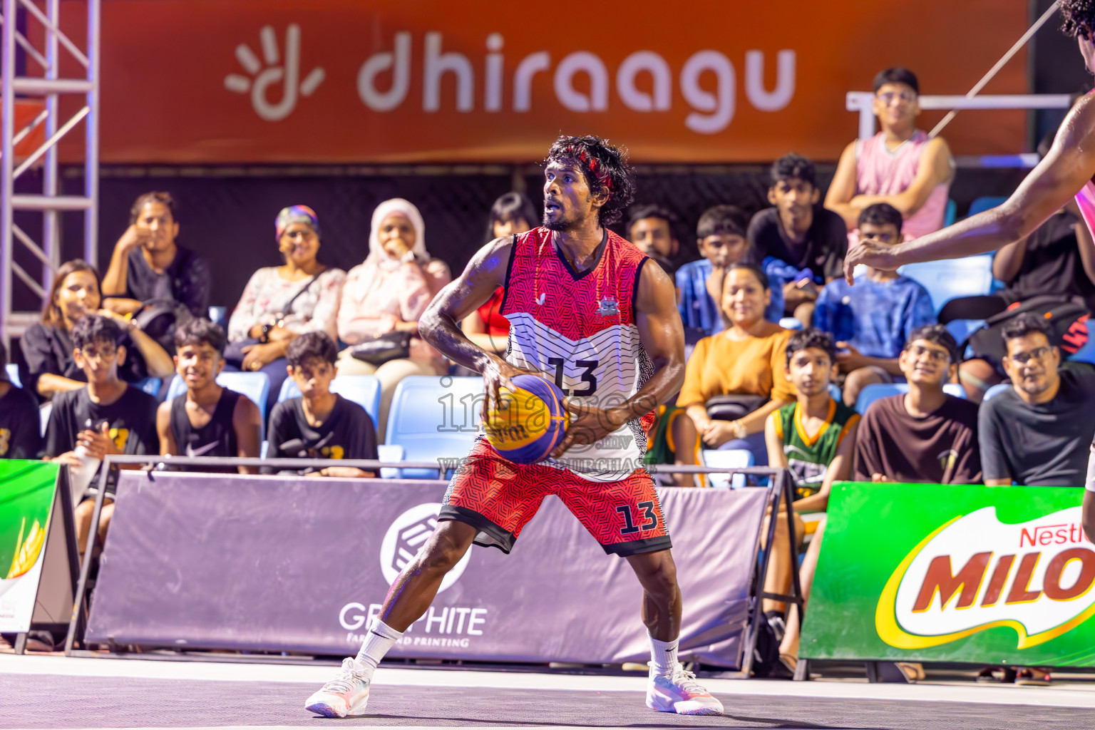 Day 6 of MILO Ramadan 3x3 Challenge 2024 was held in Ekuveni Outdoor Basketball Court at Male', Maldives on Sunday, 18th March 2024.
Photos: Ismail Thoriq / images.mv