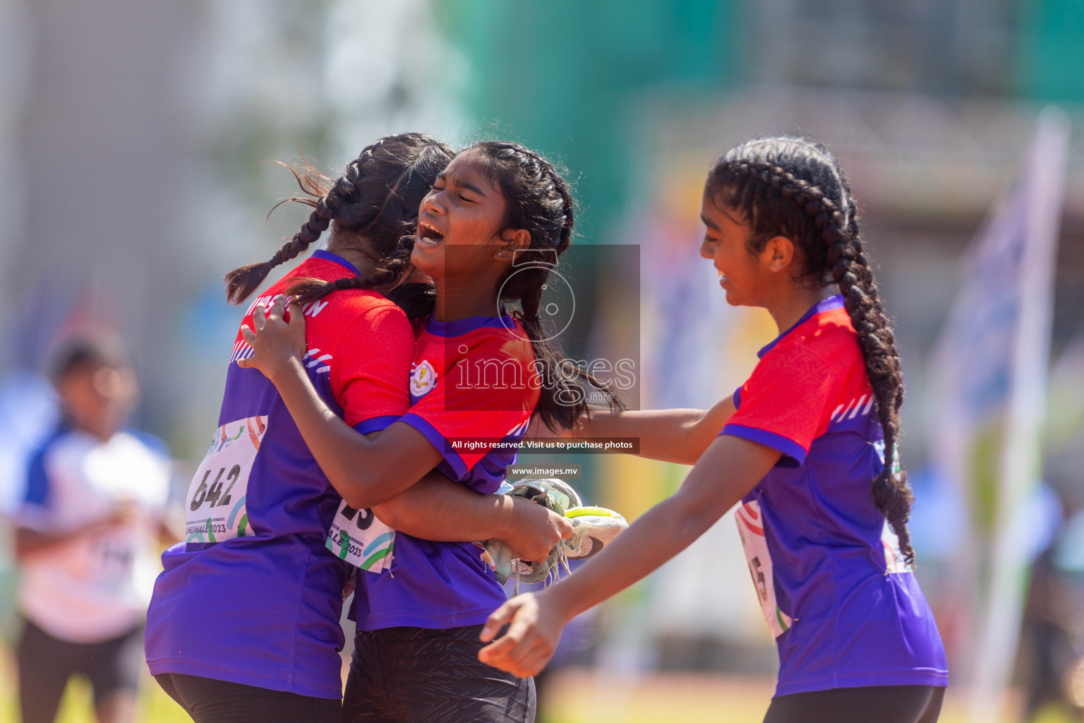 Final Day of Inter School Athletics Championship 2023 was held in Hulhumale' Running Track at Hulhumale', Maldives on Friday, 19th May 2023. Photos: Ismail Thoriq / images.mv