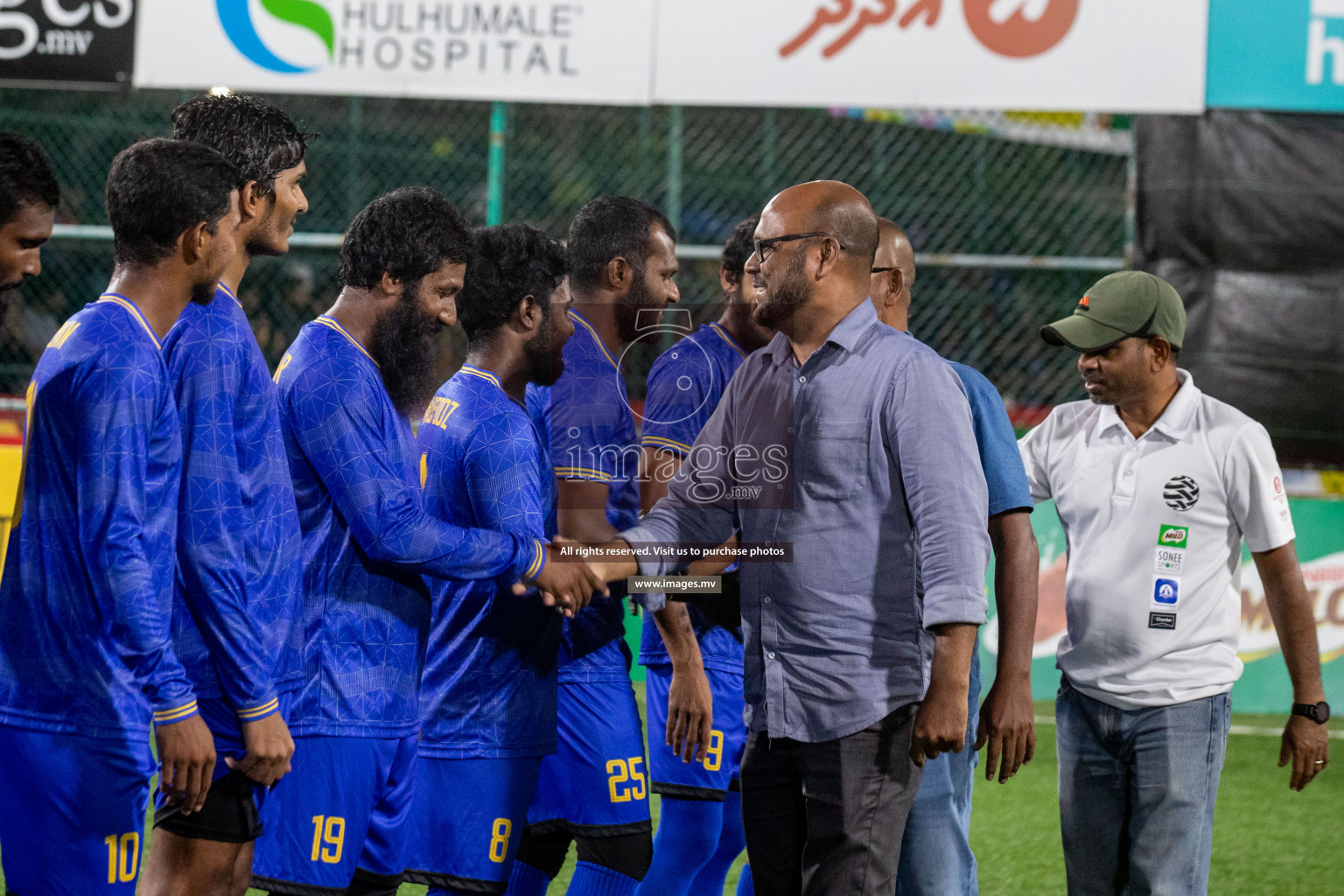 Customs RC vs Club Aasandha in Club Maldives Cup 2022 was held in Hulhumale', Maldives on Saturday, 15th October 2022. Photos: Hassan Simah/ images.mv