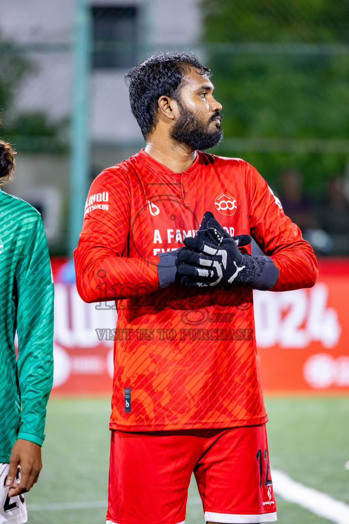 TEAM BADHAHI vs THAULEEMEE GULHUN in Club Maldives Classic 2024 held in Rehendi Futsal Ground, Hulhumale', Maldives on Monday, 16th September 2024. Photos: Shu / images.mv