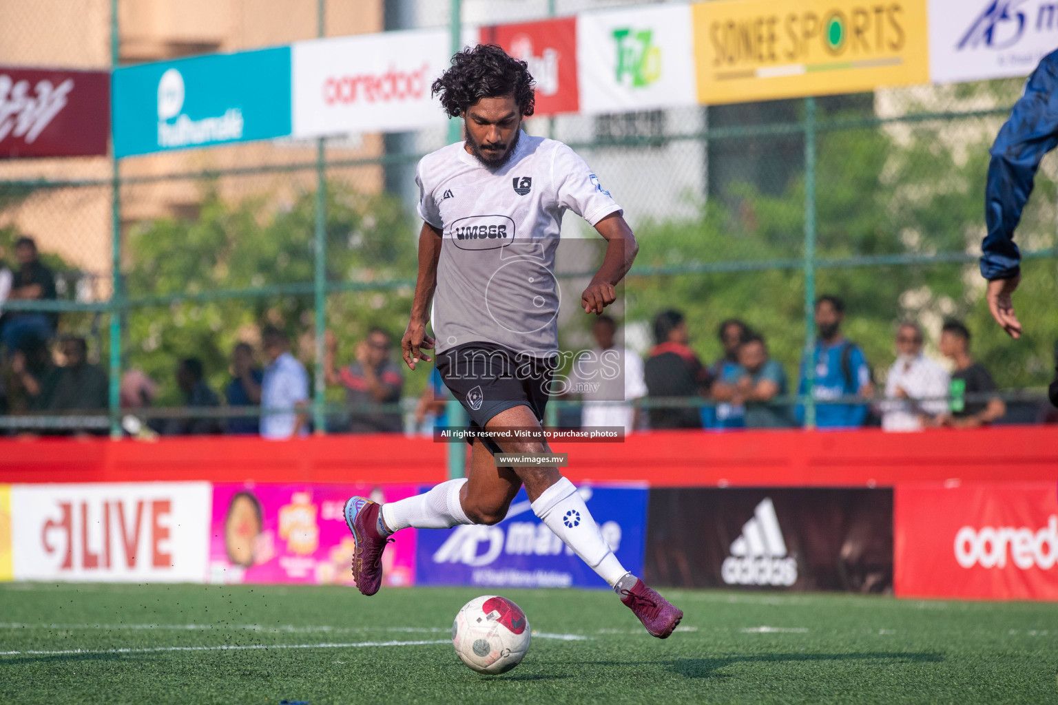 SH. Maroshi vs SH. Kanditheem in Day 7 of Golden Futsal Challenge 2023 on 11 February 2023 in Hulhumale, Male, Maldives