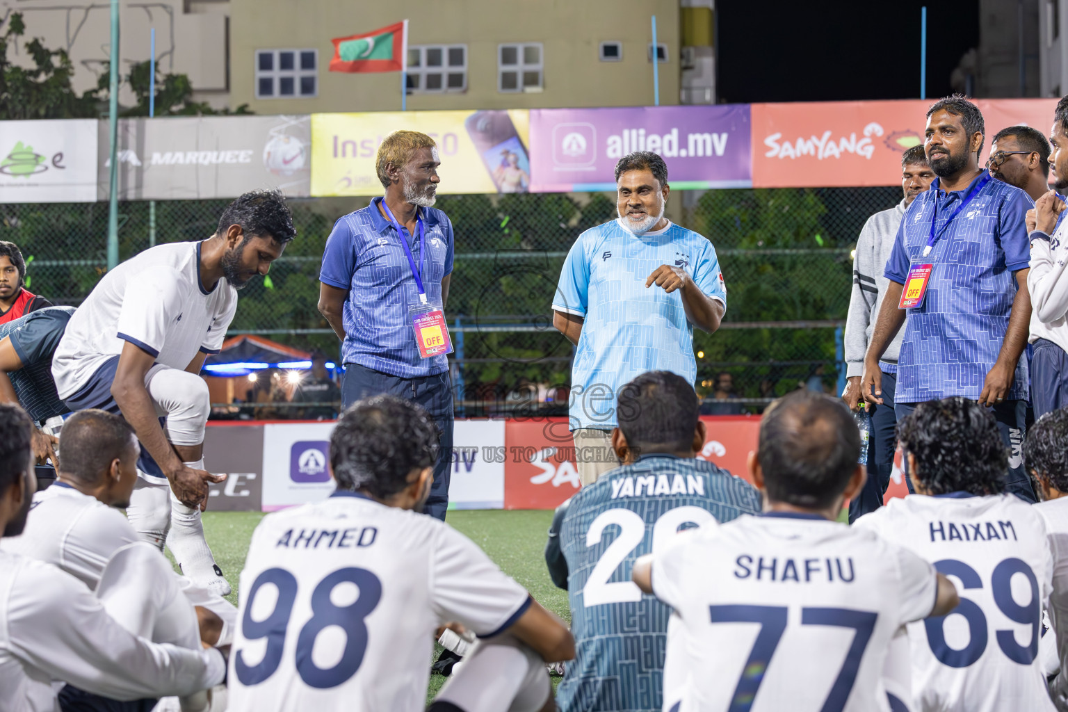 HDC vs MACL in Round of 16 of Club Maldives Cup 2024 held in Rehendi Futsal Ground, Hulhumale', Maldives on Monday, 7th October 2024. Photos: Ismail Thoriq / images.mv