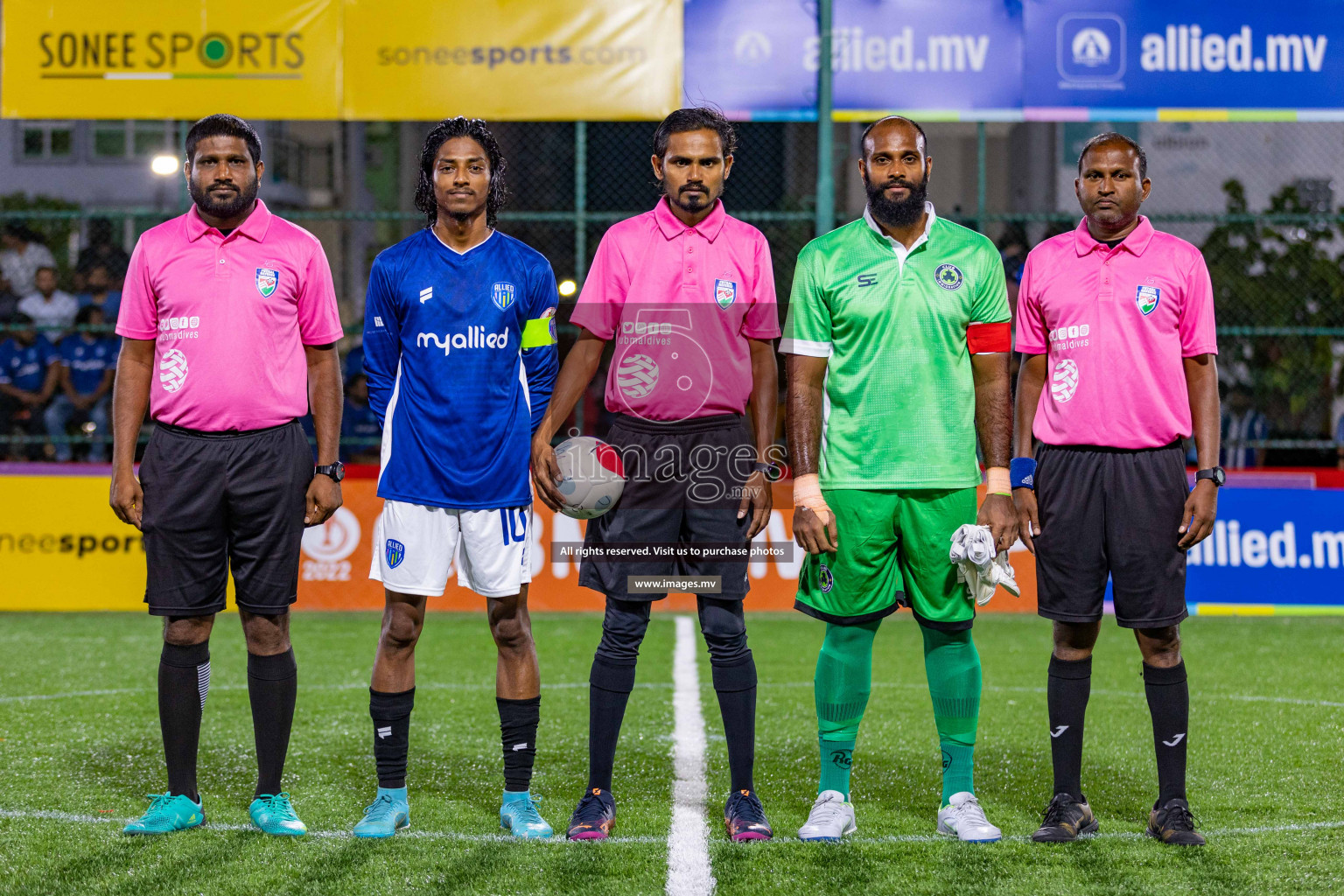 Club Immigration vs Team Allied in Club Maldives Cup 2022 was held in Hulhumale', Maldives on Thursday, 20th October 2022. Photos: Ismail Thoriq / images.mv